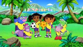 Dora's Super Soccer Showdown