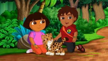 Dora and Diego in the Time of Dinosaurs