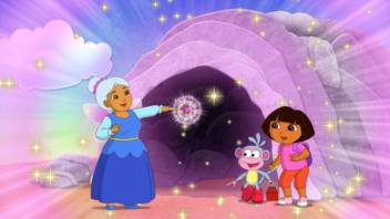 Dora and Boots Help the Fairy Godmother