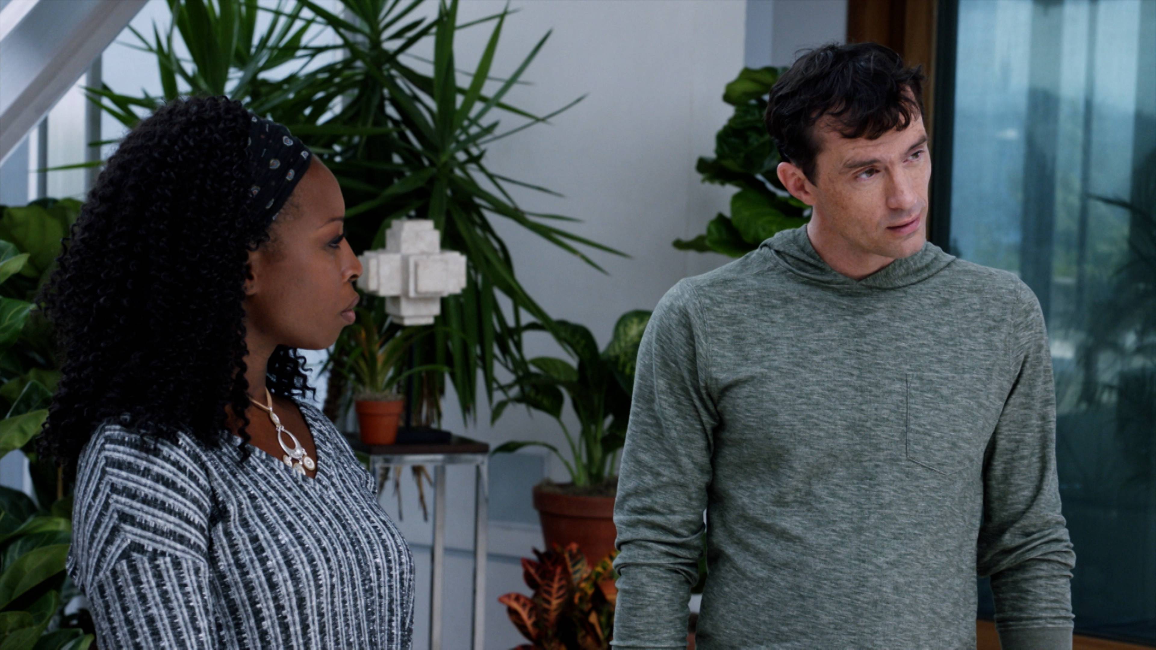 Naughty Monkey Kicks At Tree