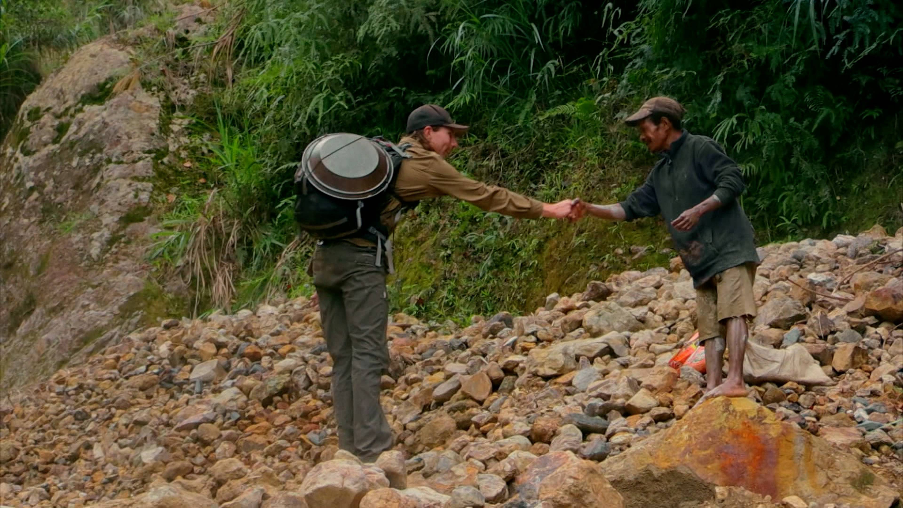 انهيار أرضي قاتل