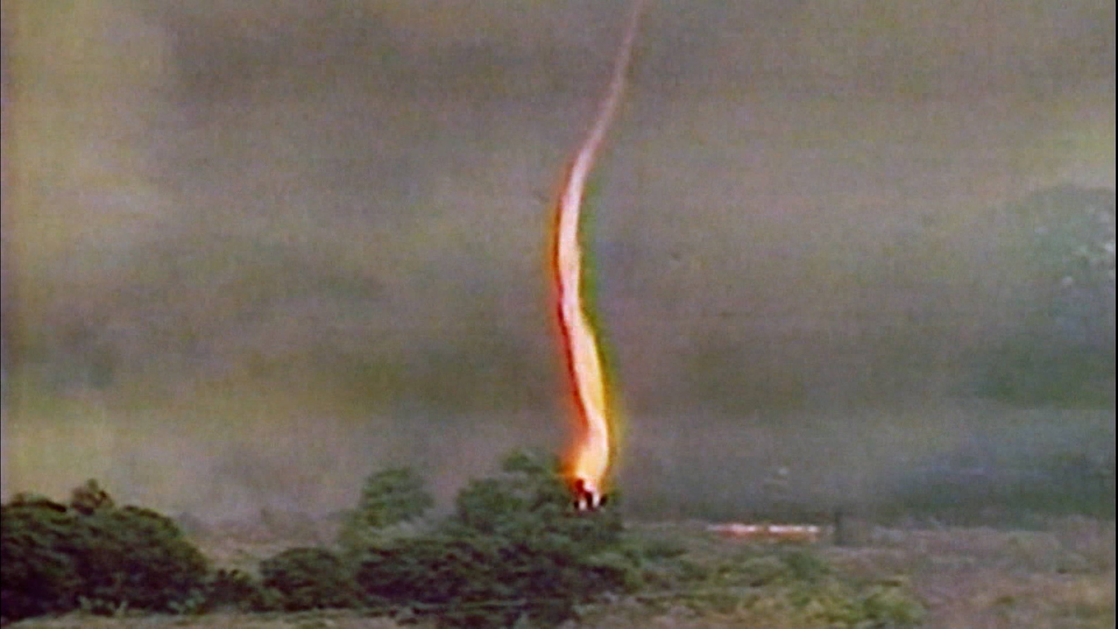 Tornado On Fire