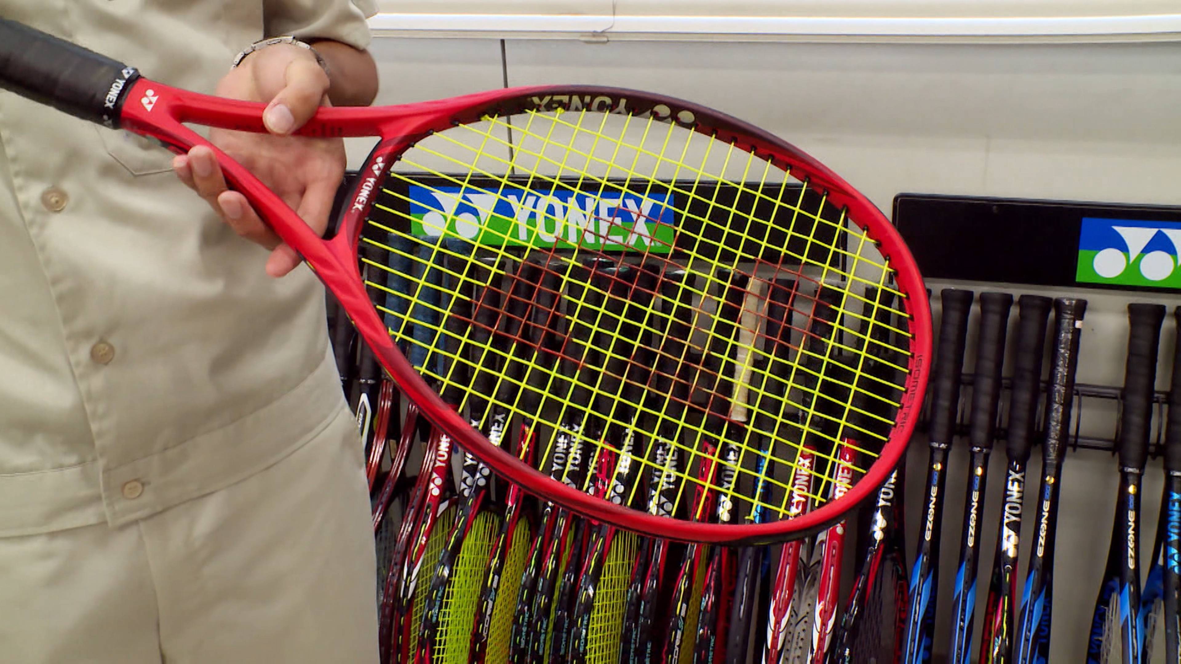 النعناع، مضارب التنس