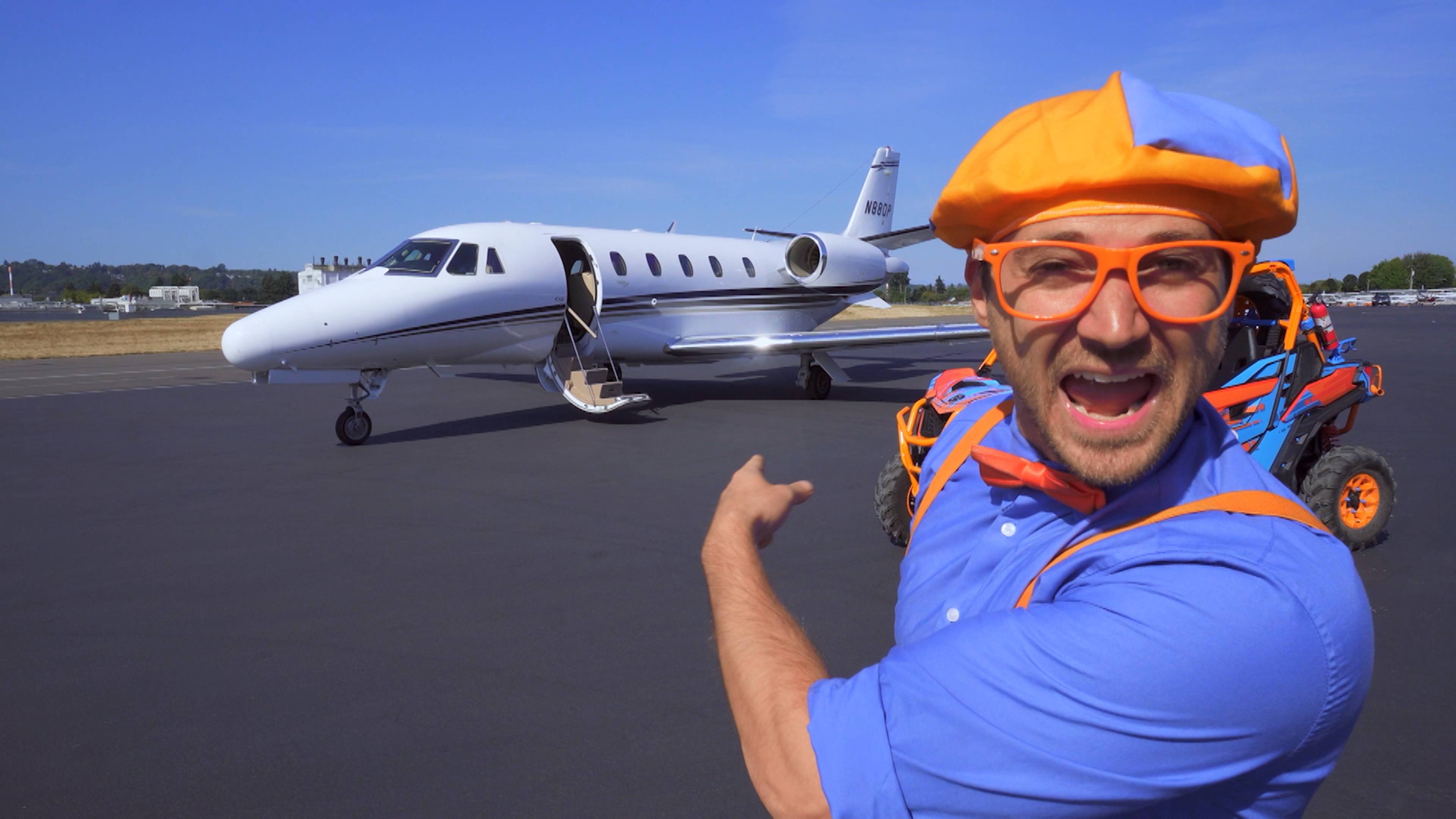 Blippi Visits The Museum Of Flight