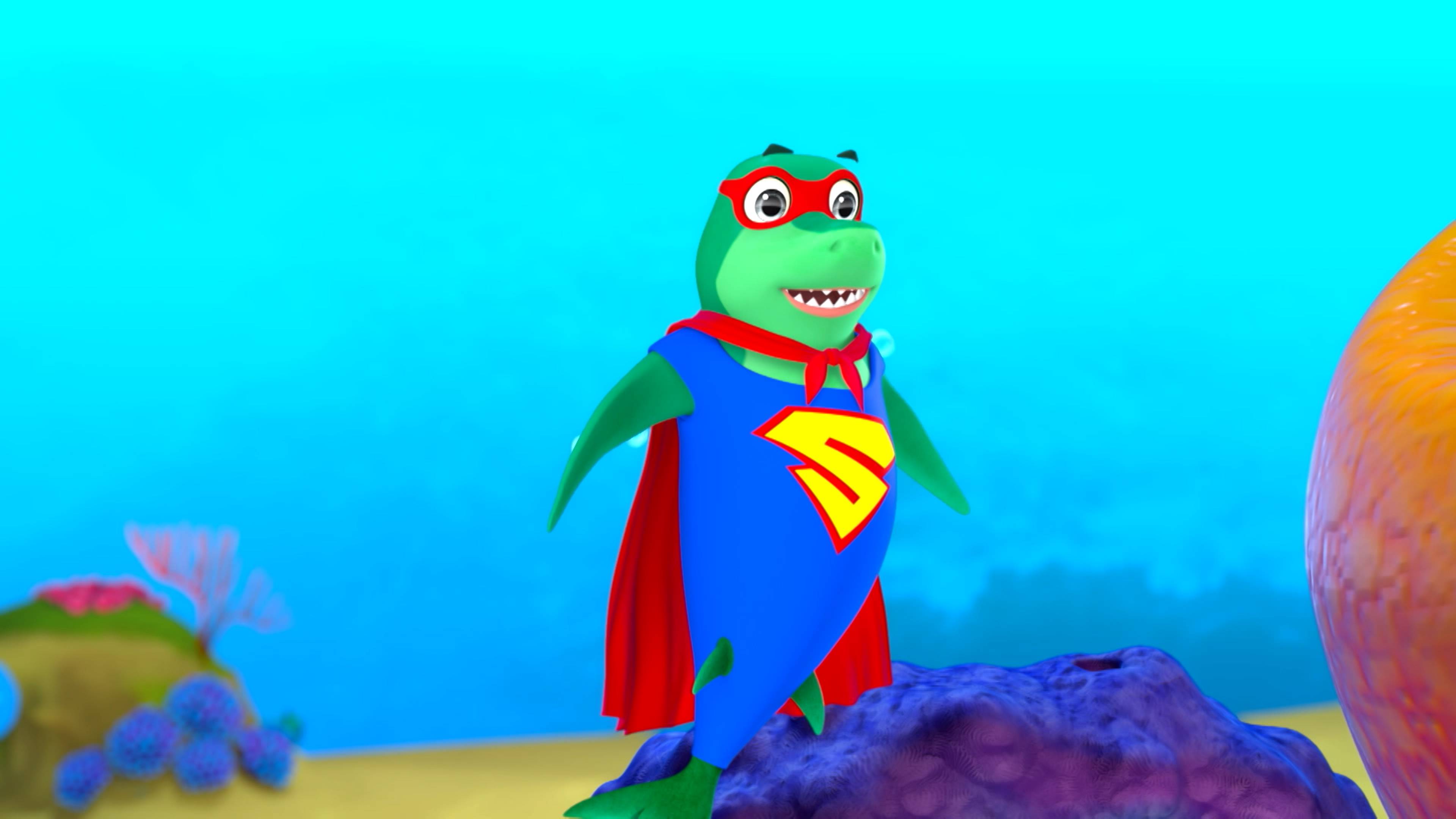 Spooky Shark, Peek A Boo!