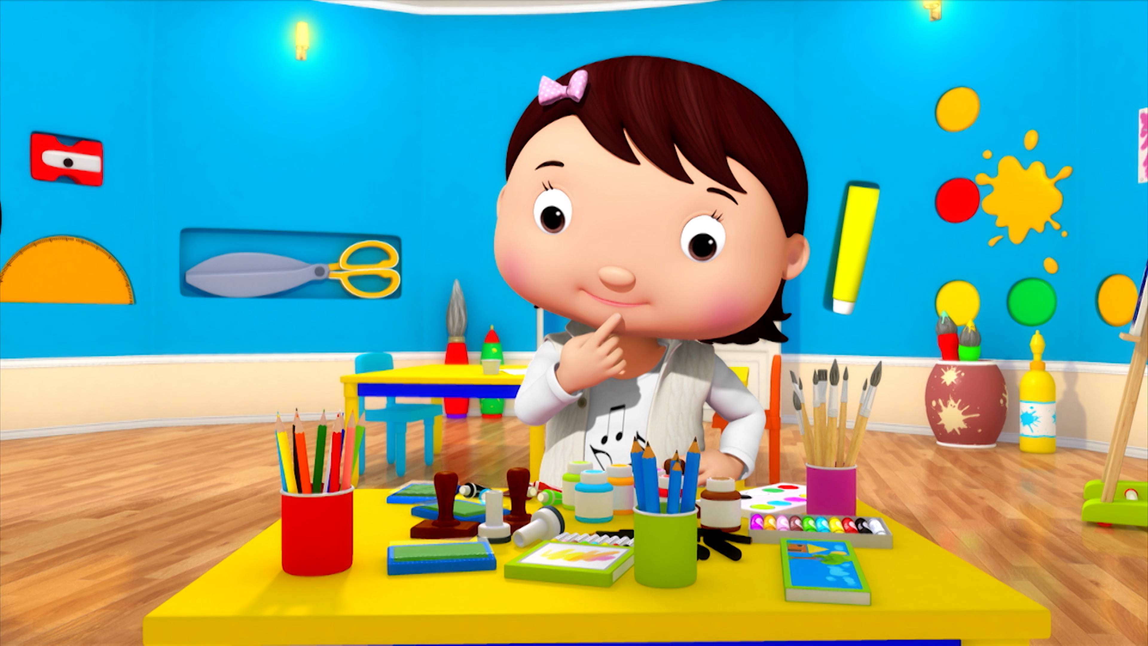 Relaxing Time With Family