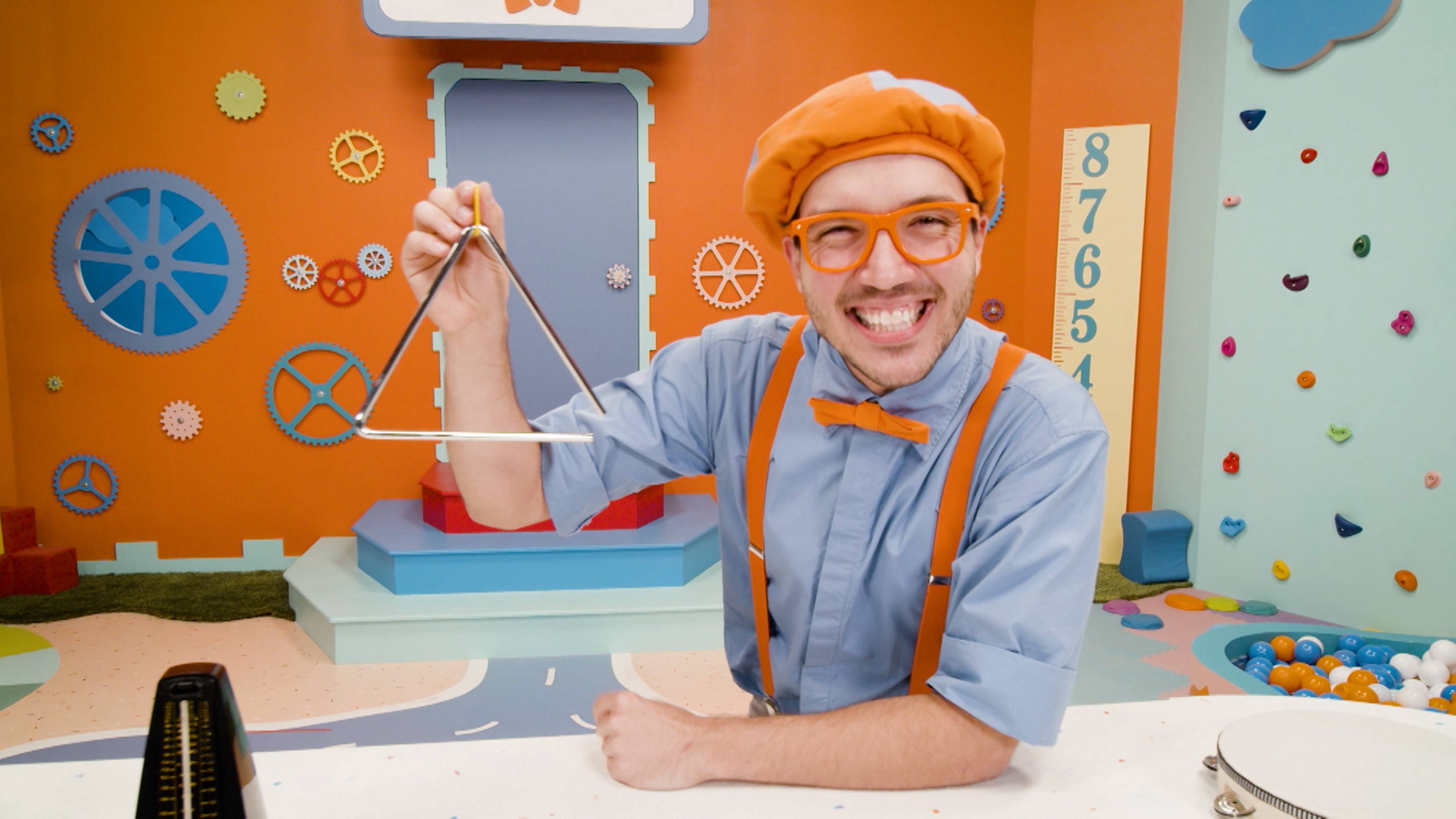 Blippi Learns To Play Music!