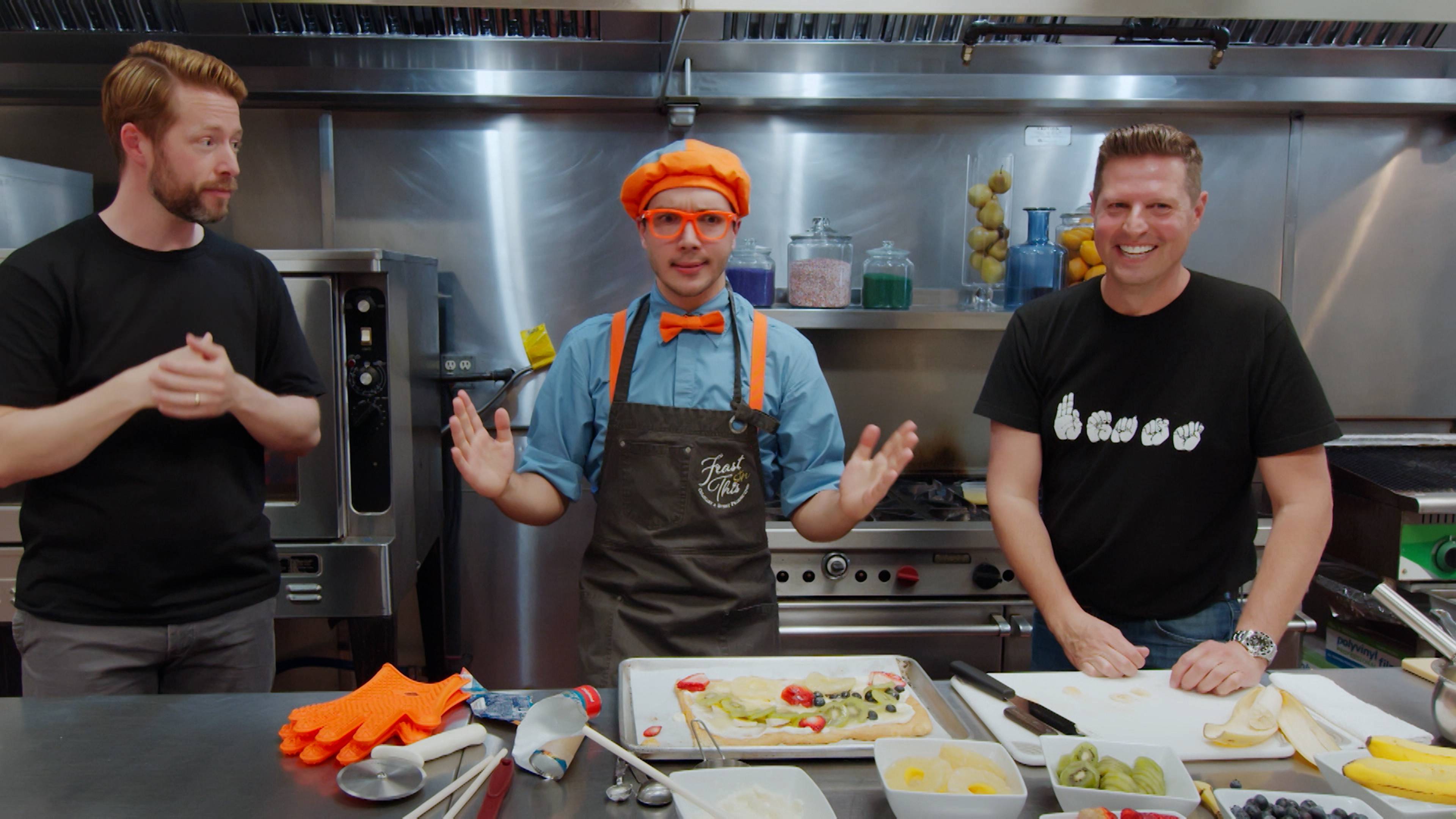 Blippi Learns Sign Language - ASL