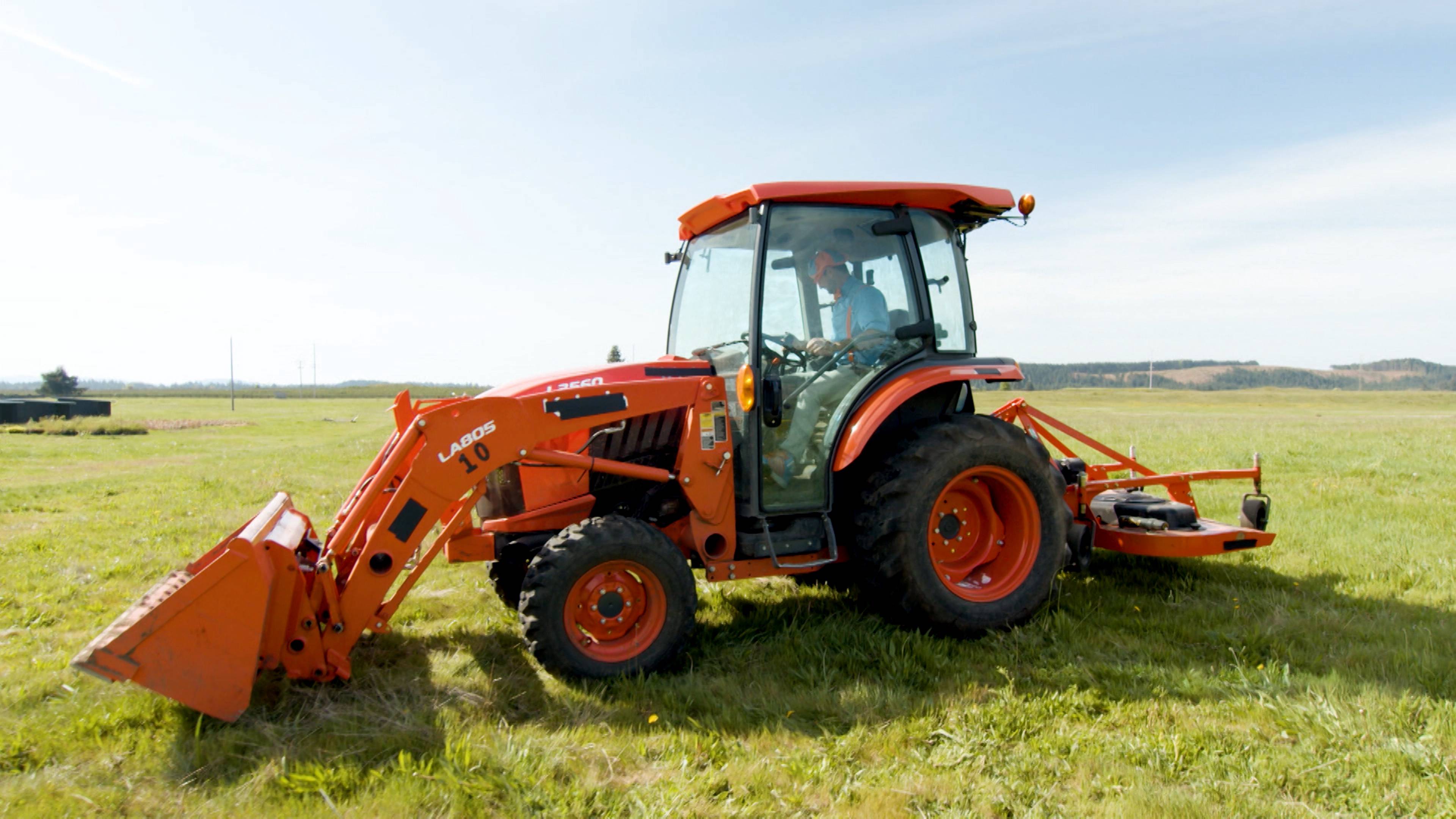 Blippi Learns About Tractors and Goes For a Ride