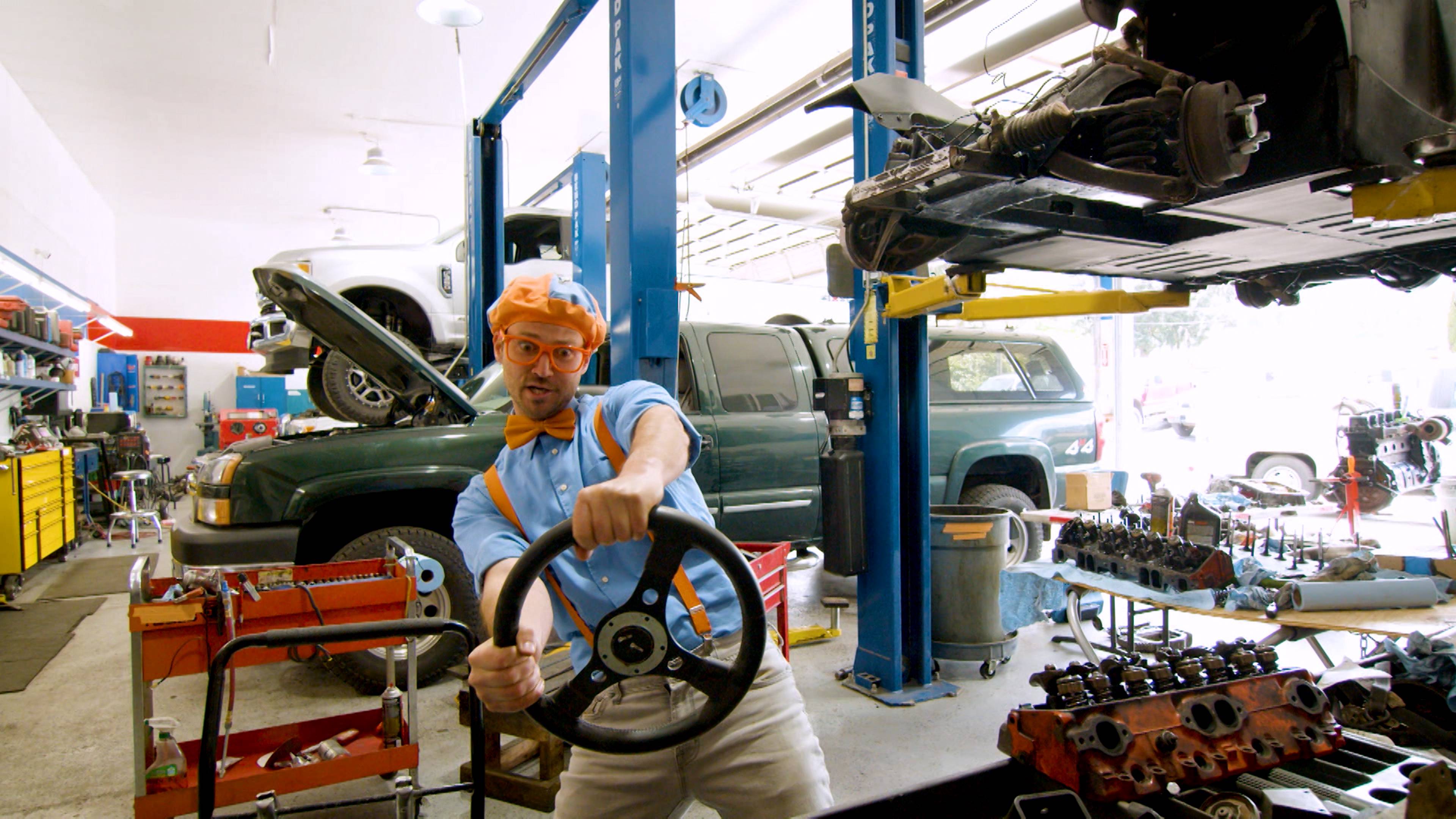 Big Day Out at the Truck Garage