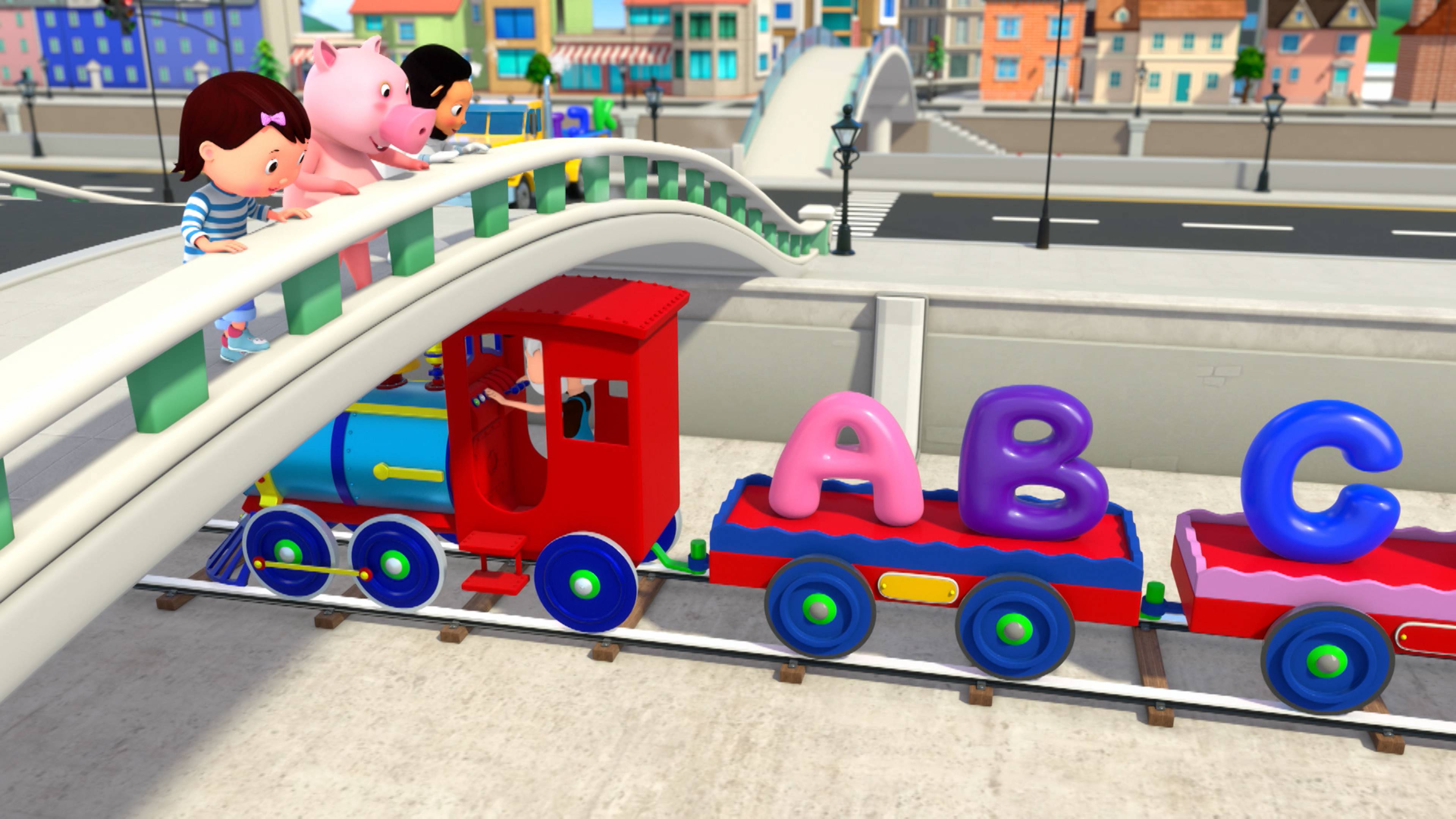 Little Baby Bum Learns The Alphabet