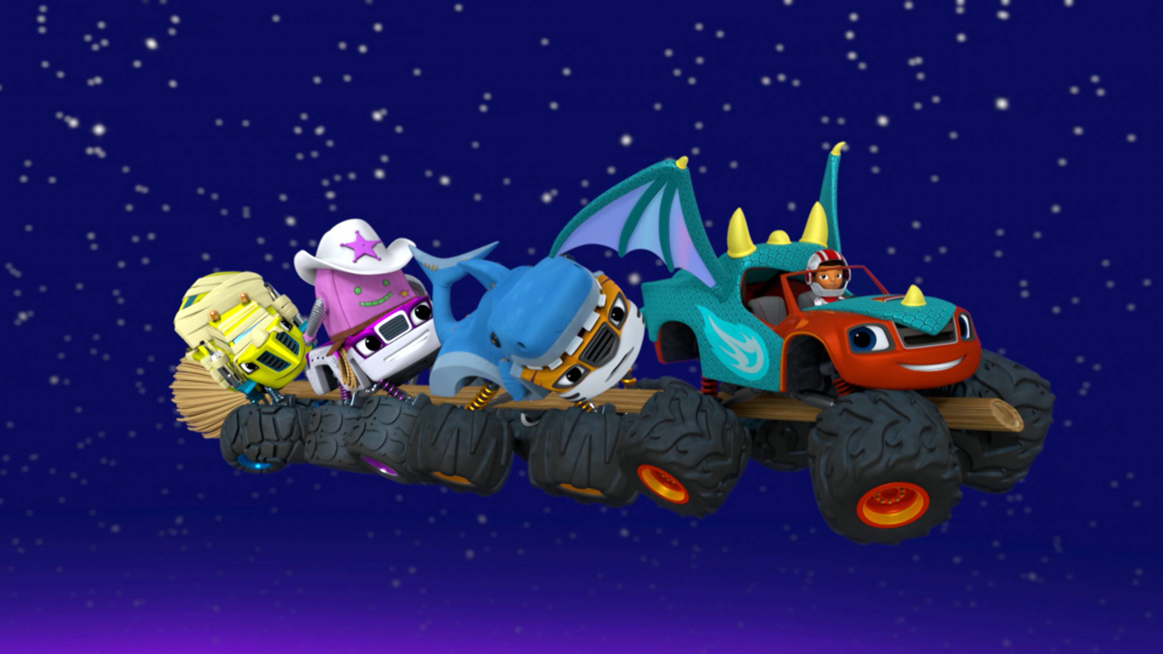 مونستر ماشين هالوين