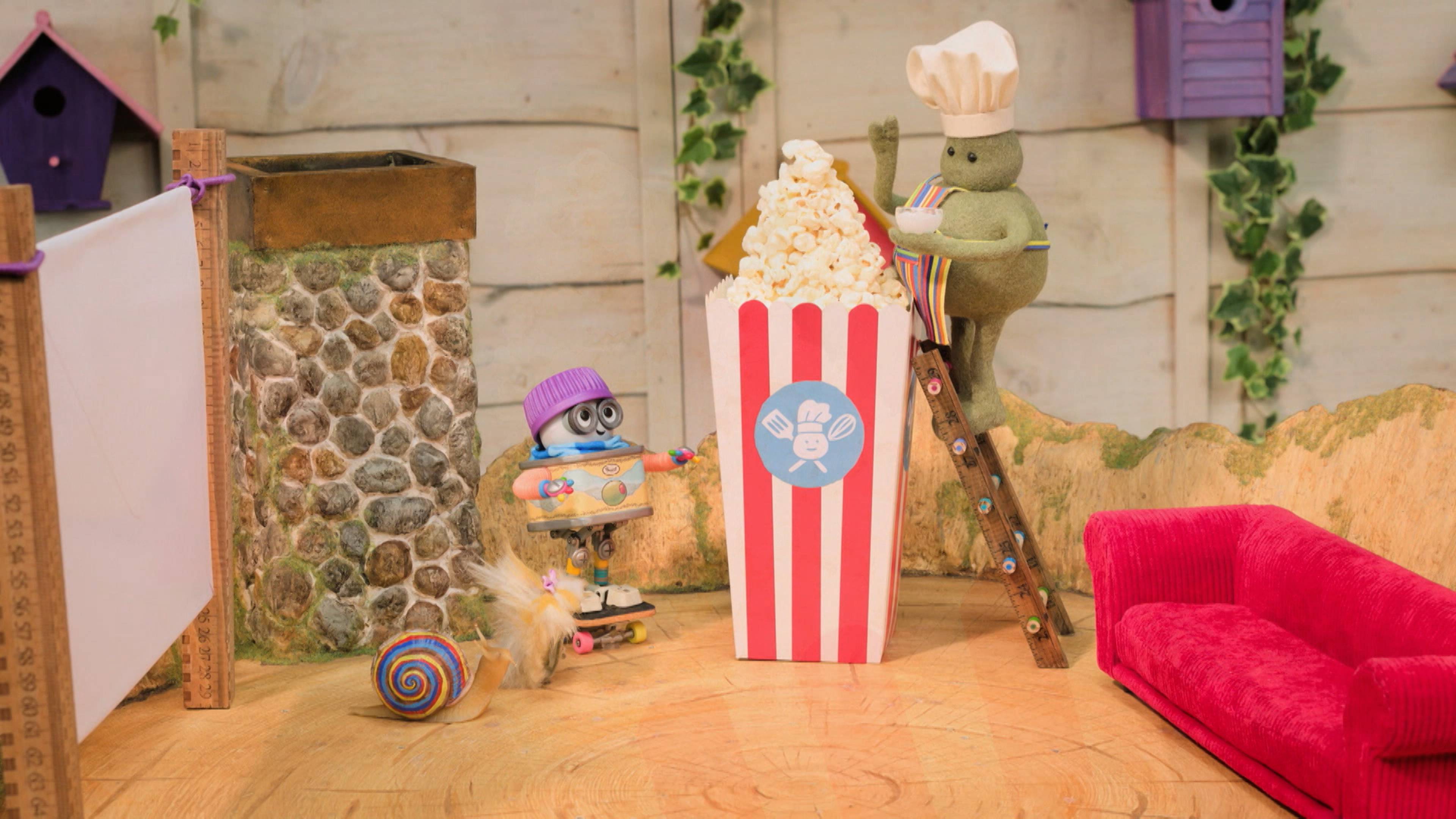 Popcorn/Banana Toast