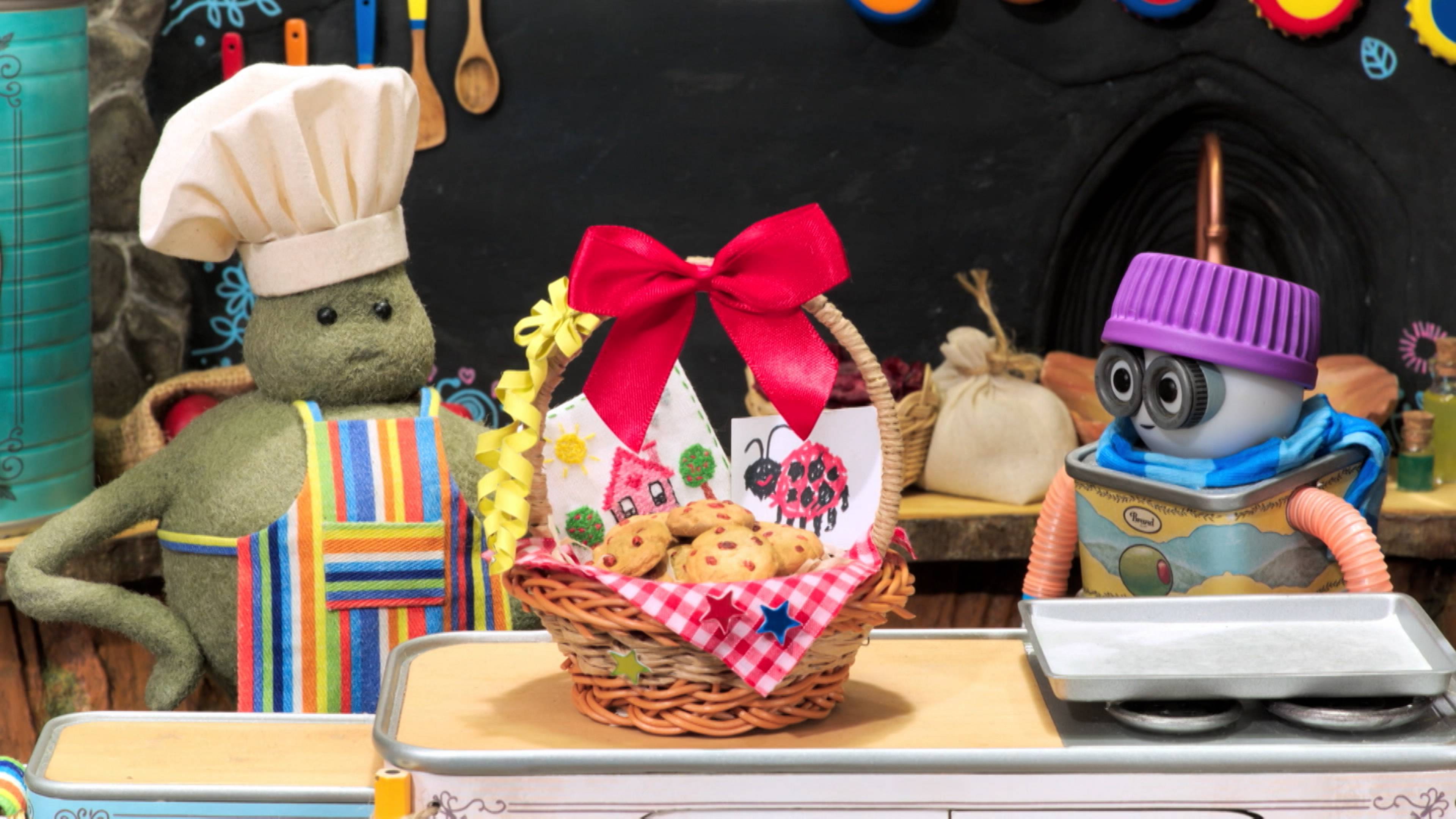 Cranberry Cookies/Snap Pea Stir-Fry