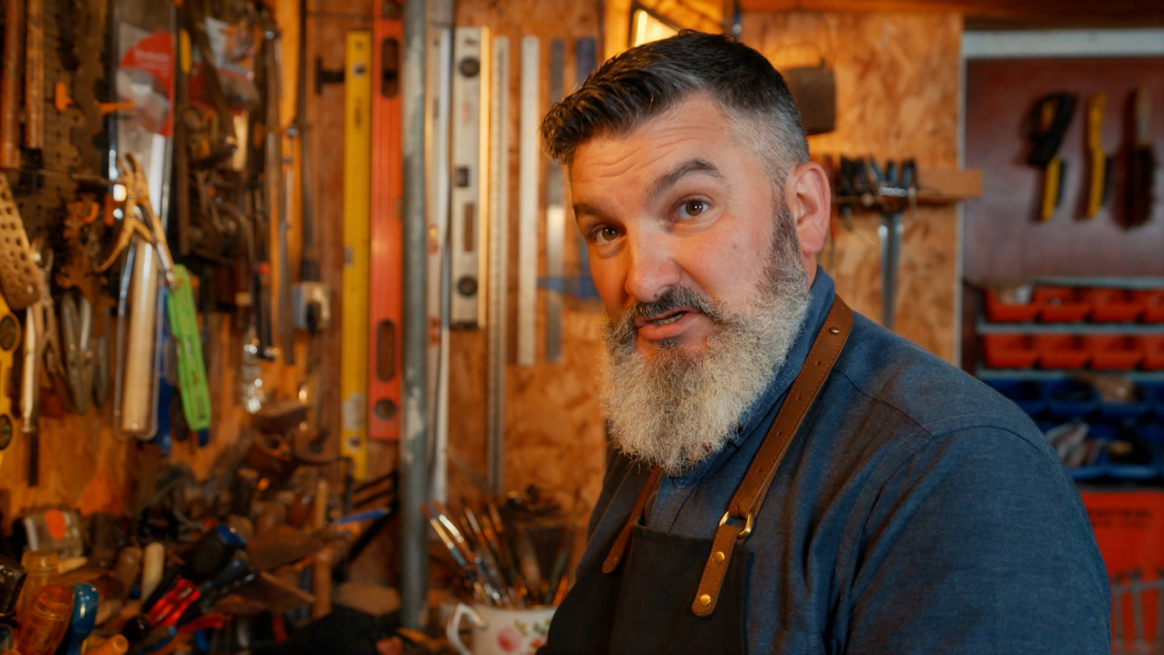 Dazzling Peacock Head