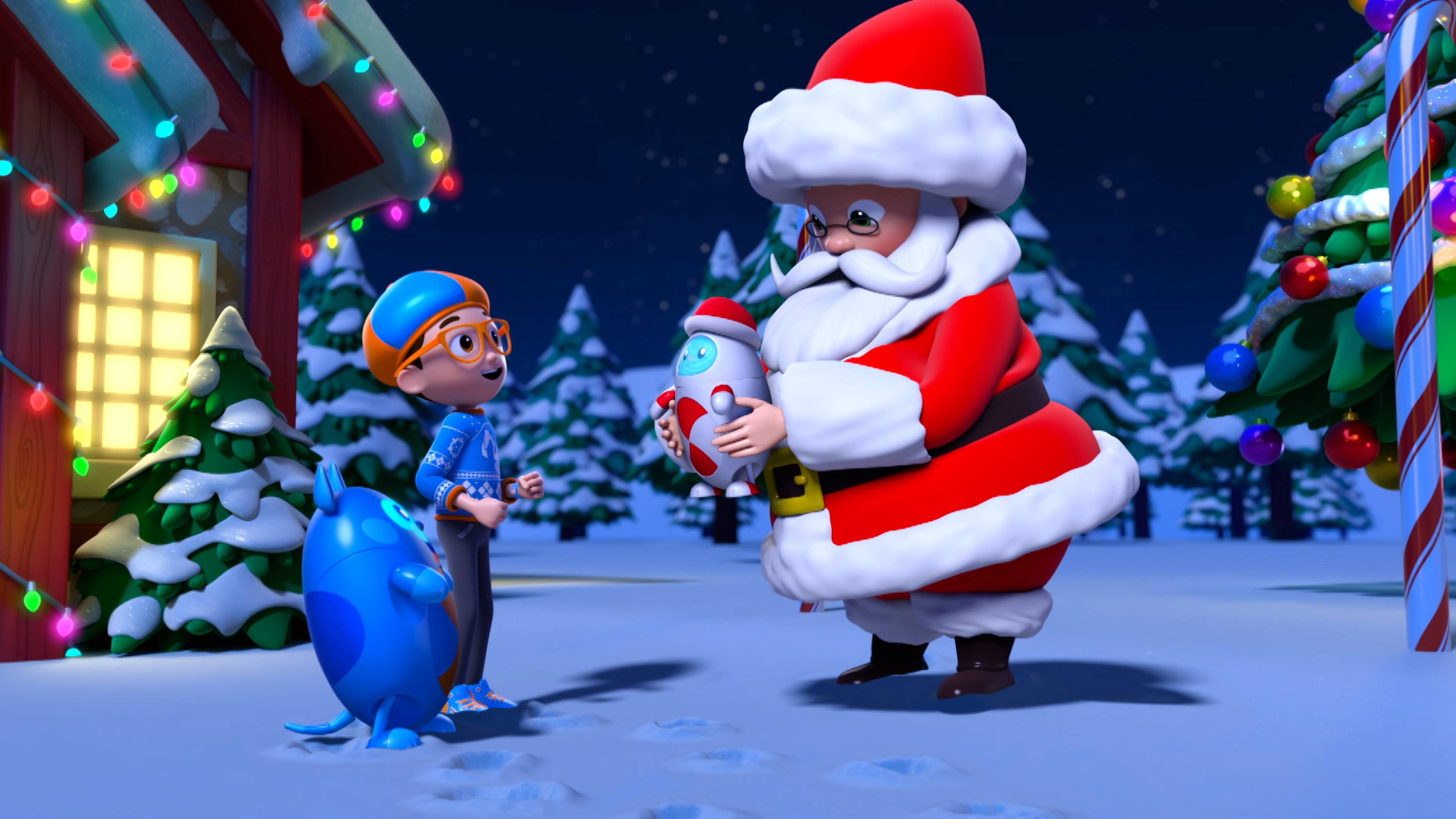 Blippi Saves Christmas
