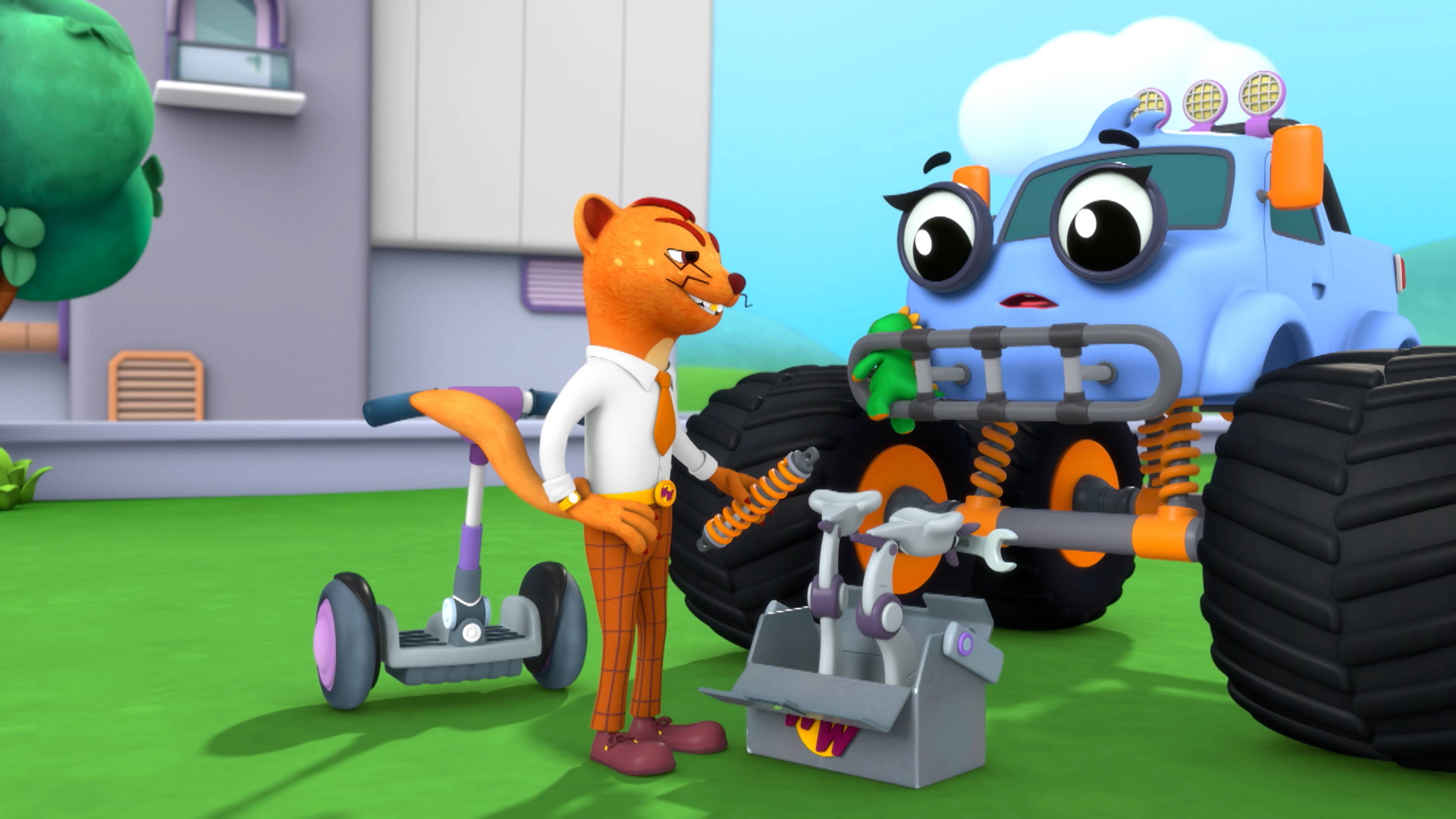 Bouncy Monster Truck