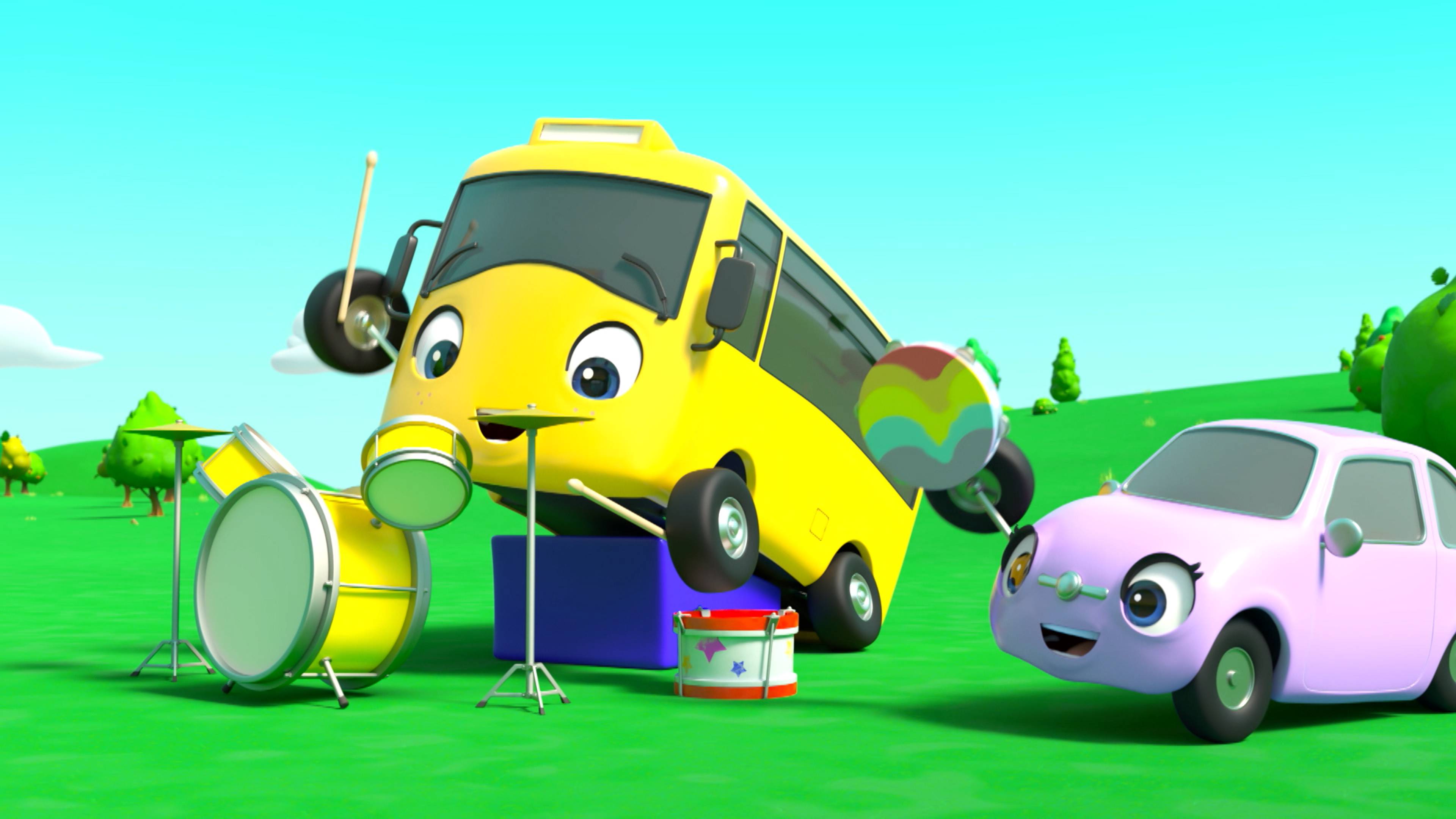 Buster's Musical Band - Learn to Share w/ Friends