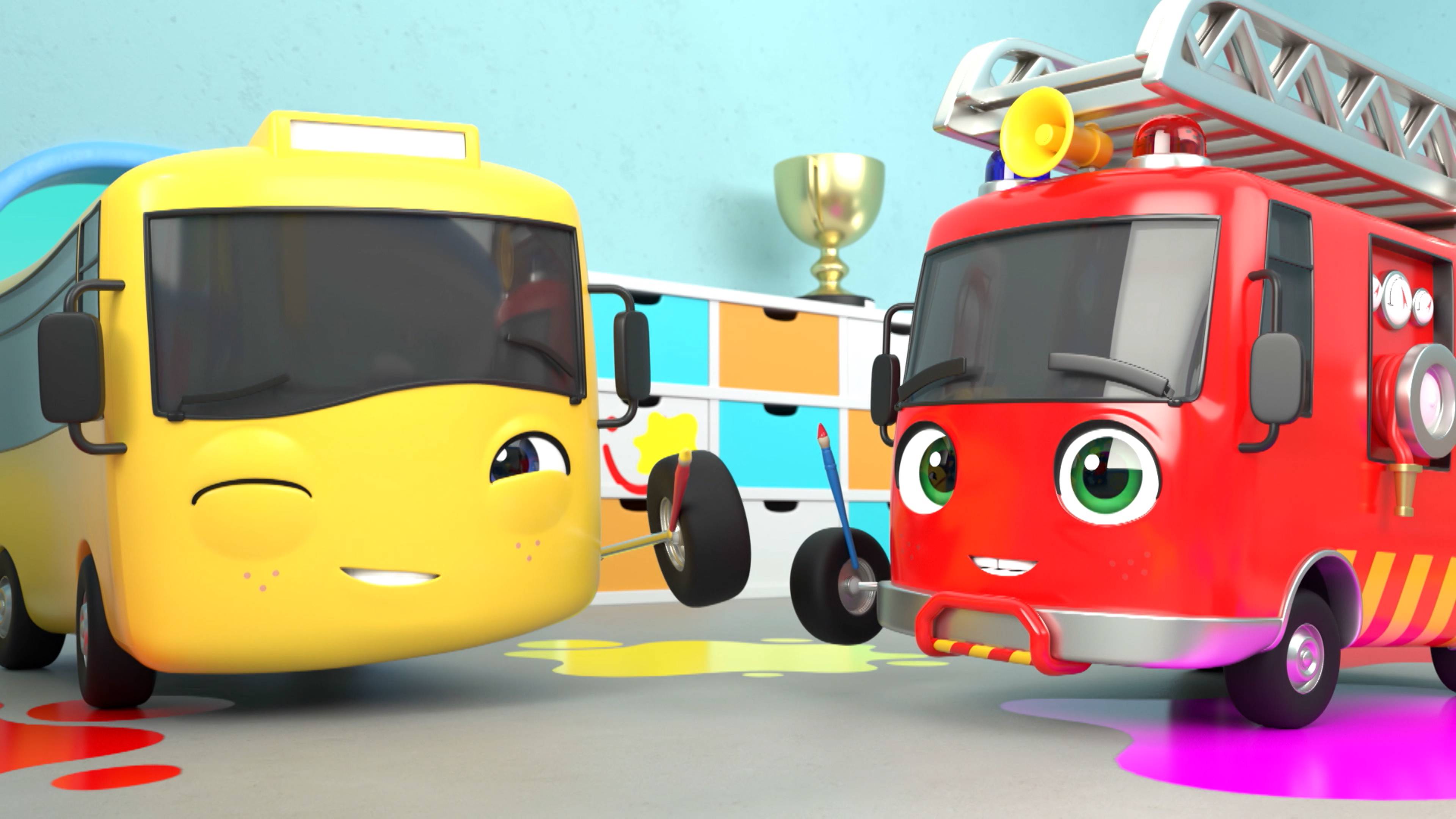 Buster’s Painting Playdate!