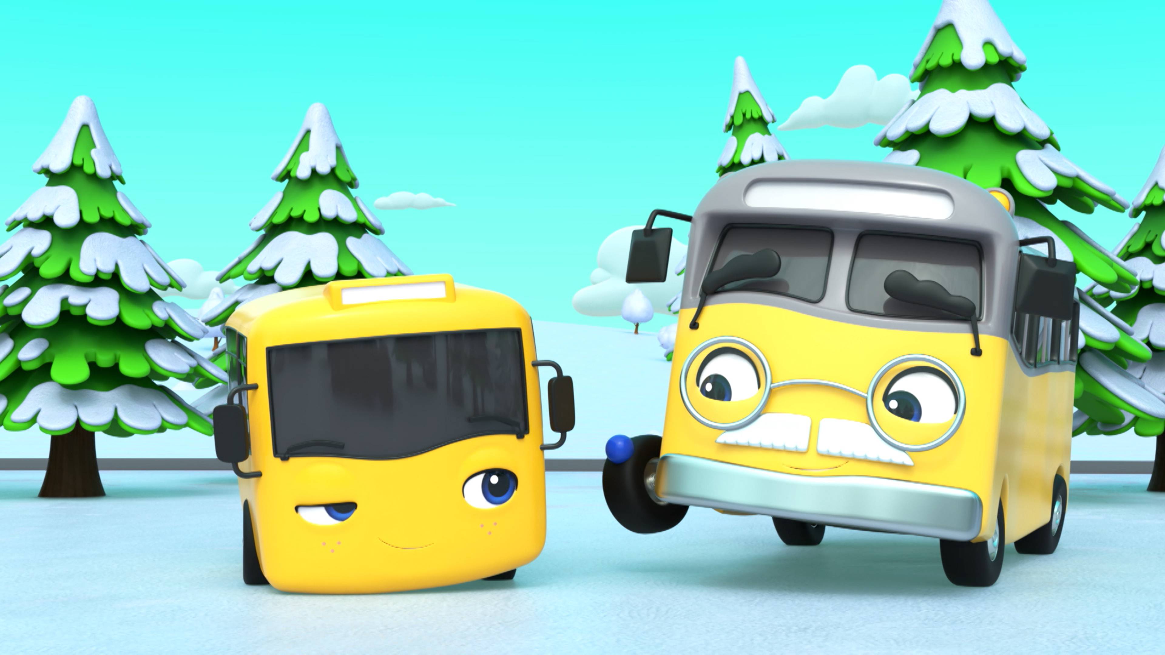 Buster Wins a Prize at the Christmas Fair - Winter