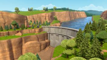 The Crew Builds A Giant Dam / Squirrel-Proof Farm