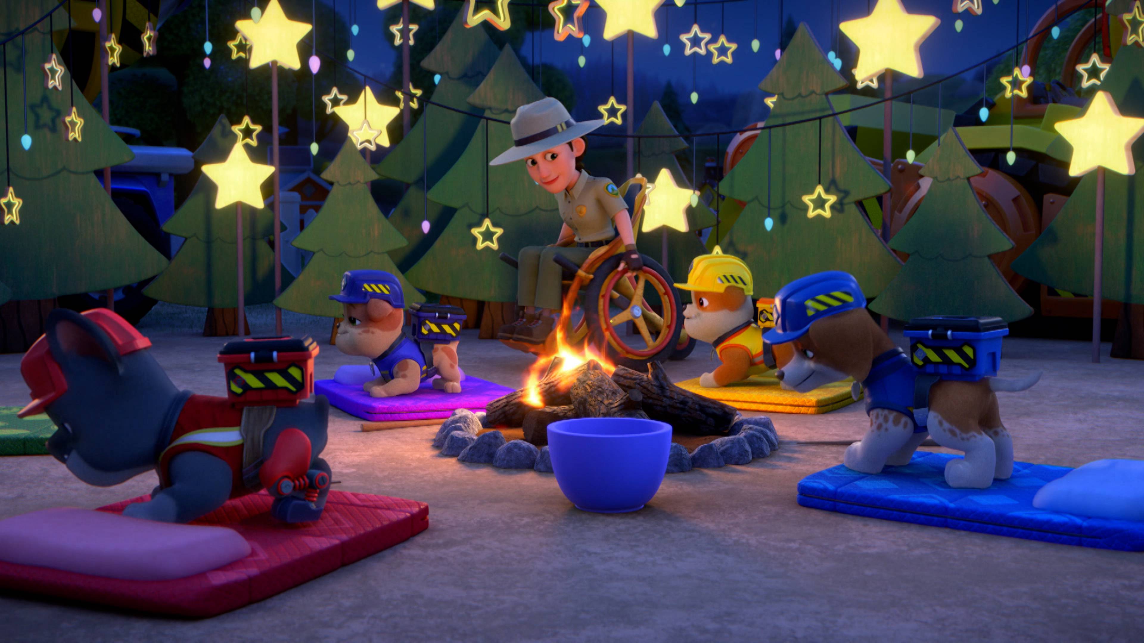 The Crew Builds A Parking Garage / Campsite