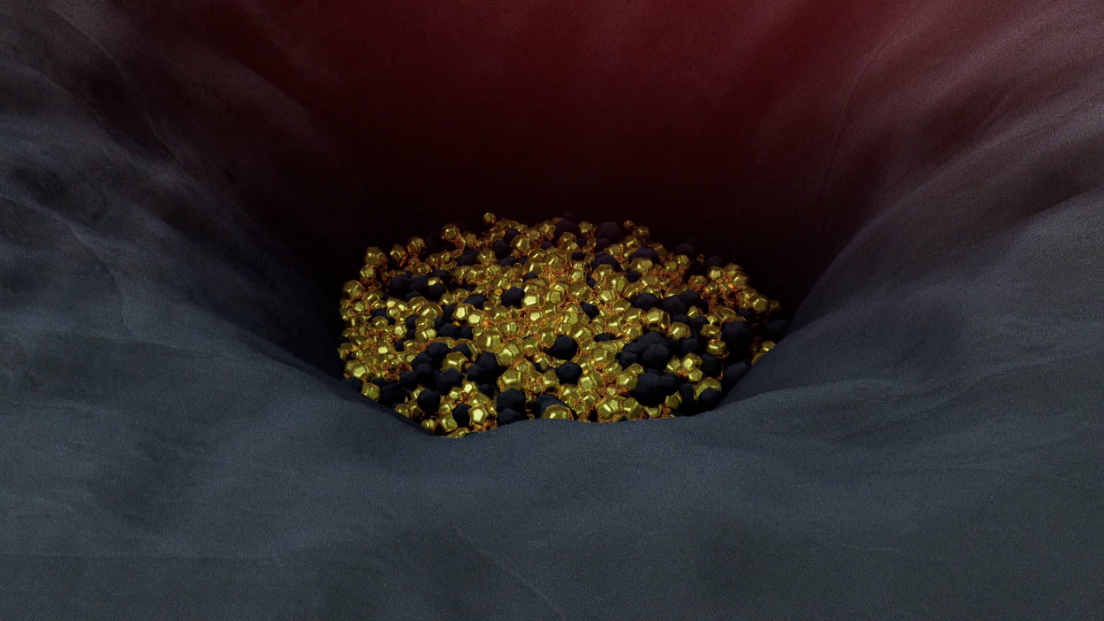 كتلة ذهبية بقيمة 70,000 $