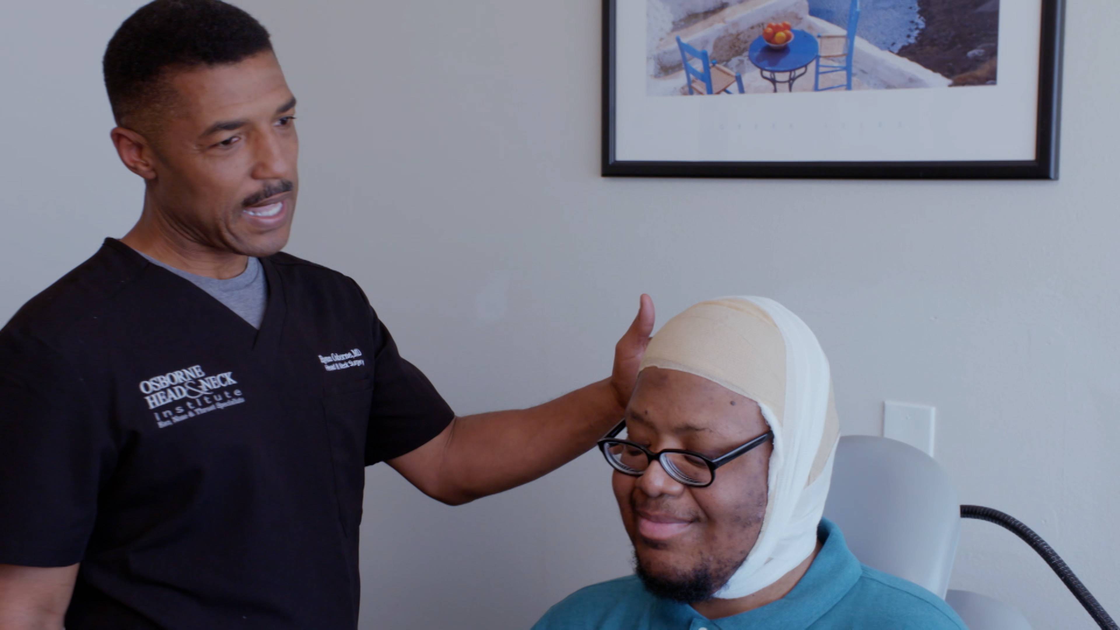 الرجل ذو الورم اللاذع