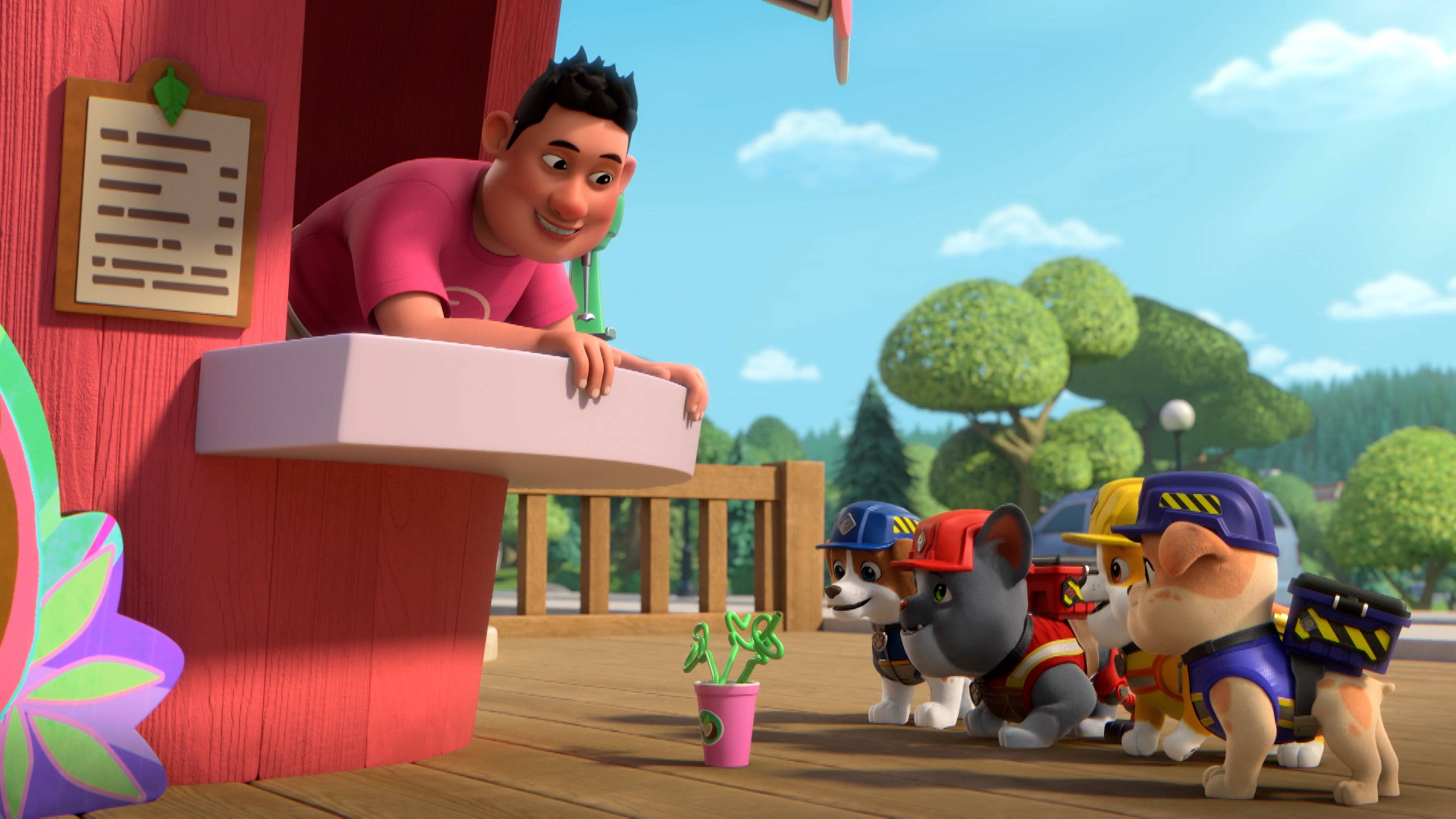 The Crew Builds A Smoothie Shop /  A Dino Roof ...