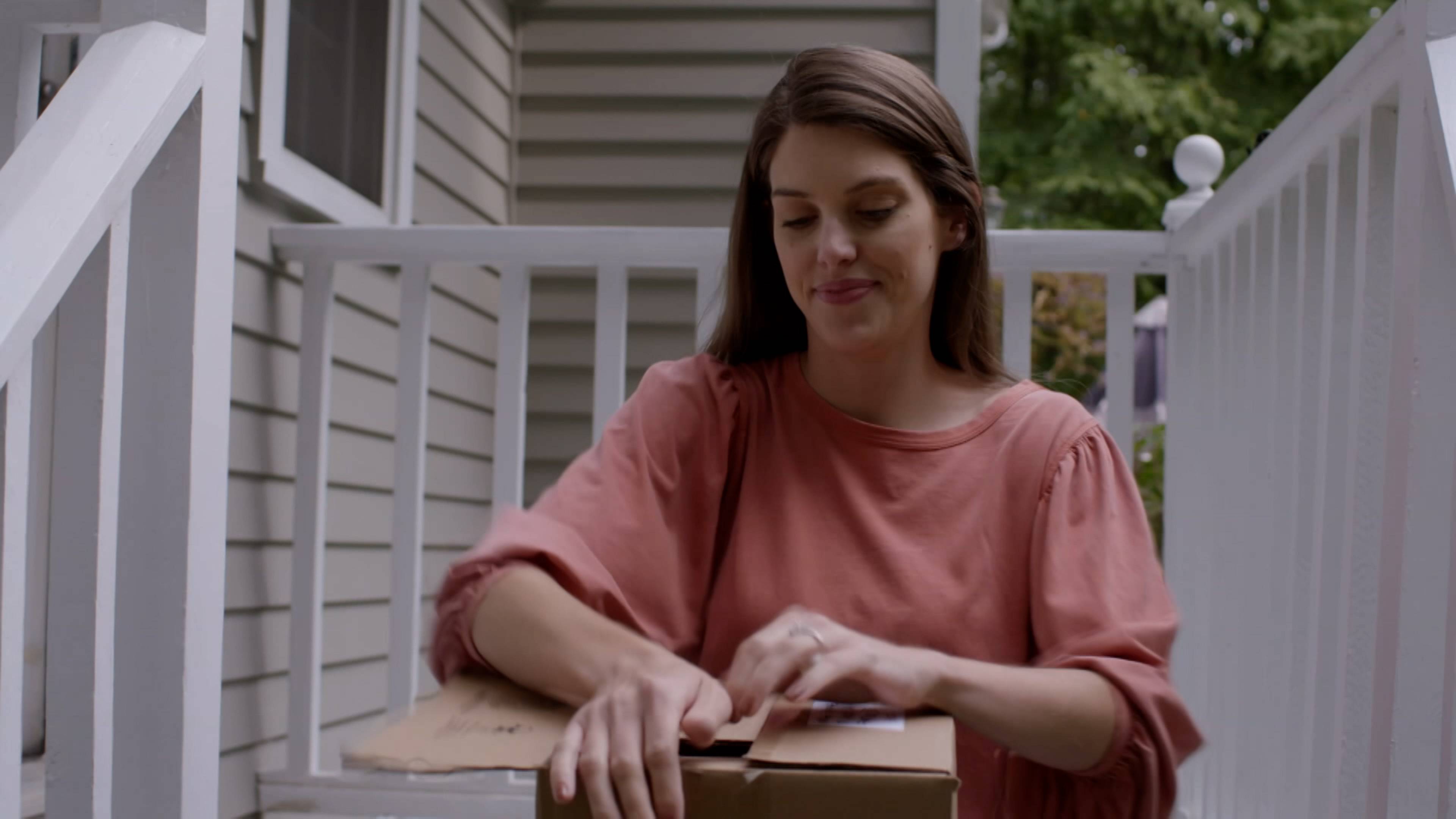 The Box on Her Doorstep