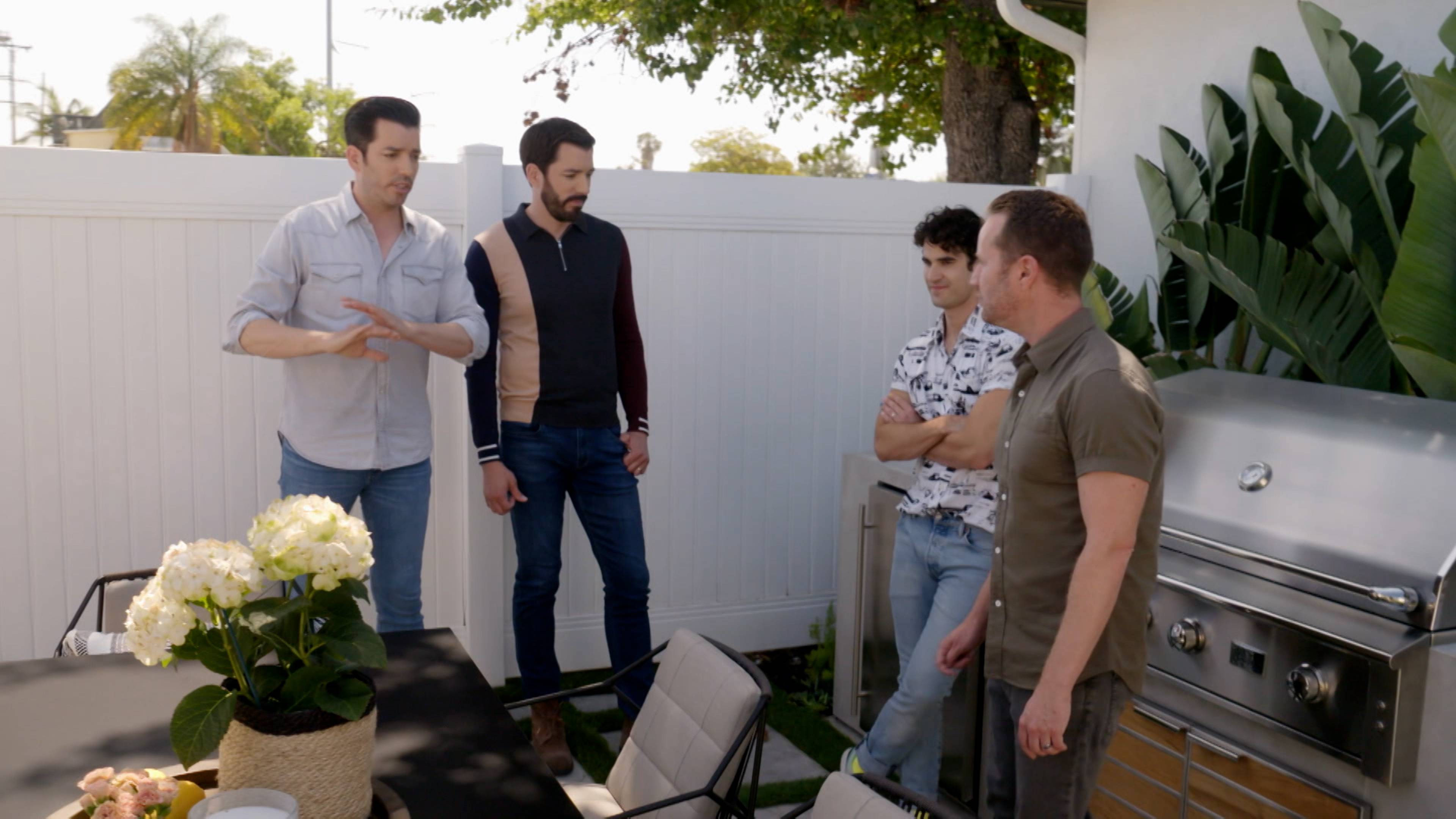 Darren Criss Garage Makeover