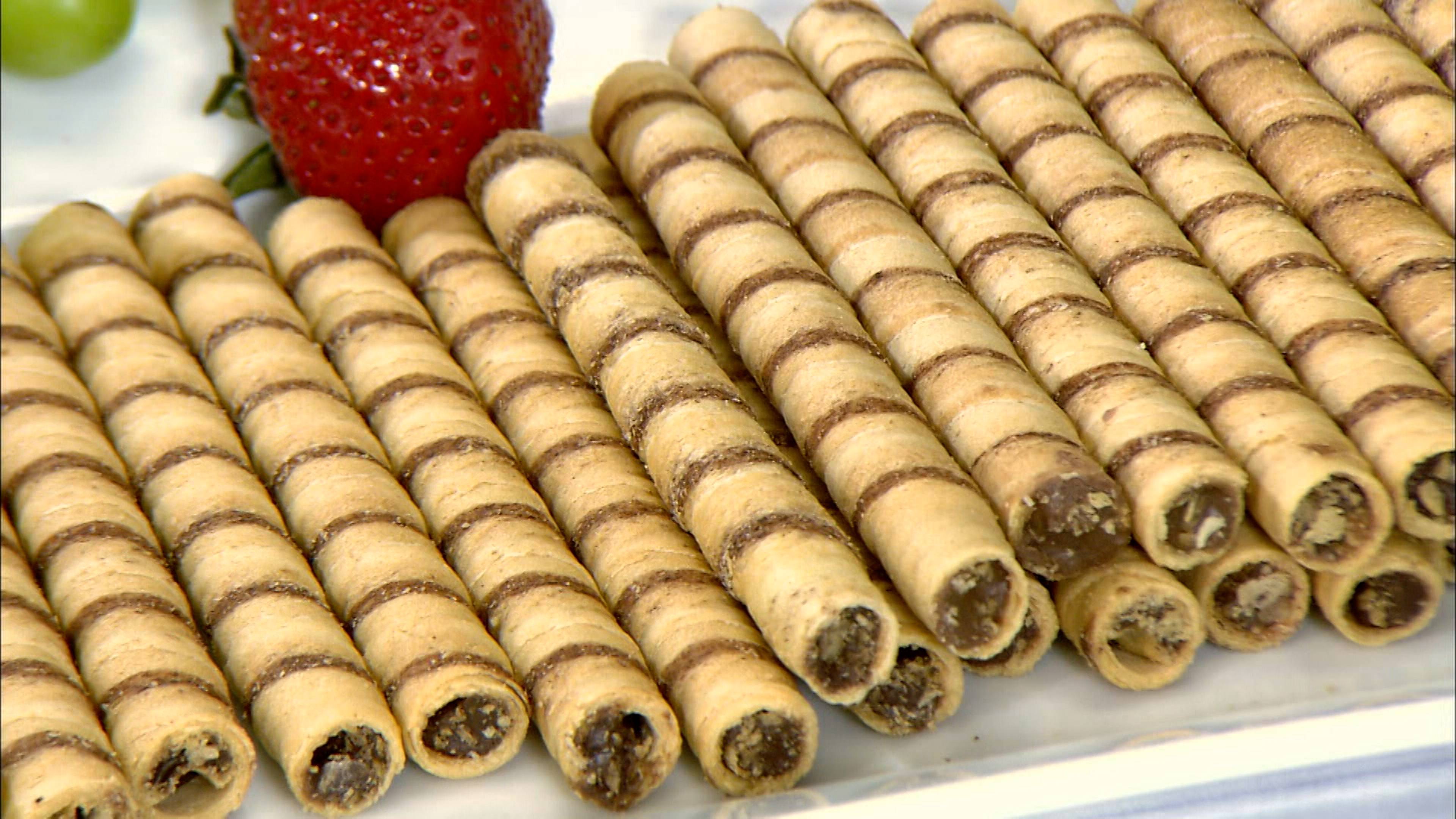 Rolled Wafers and Wood Pellets