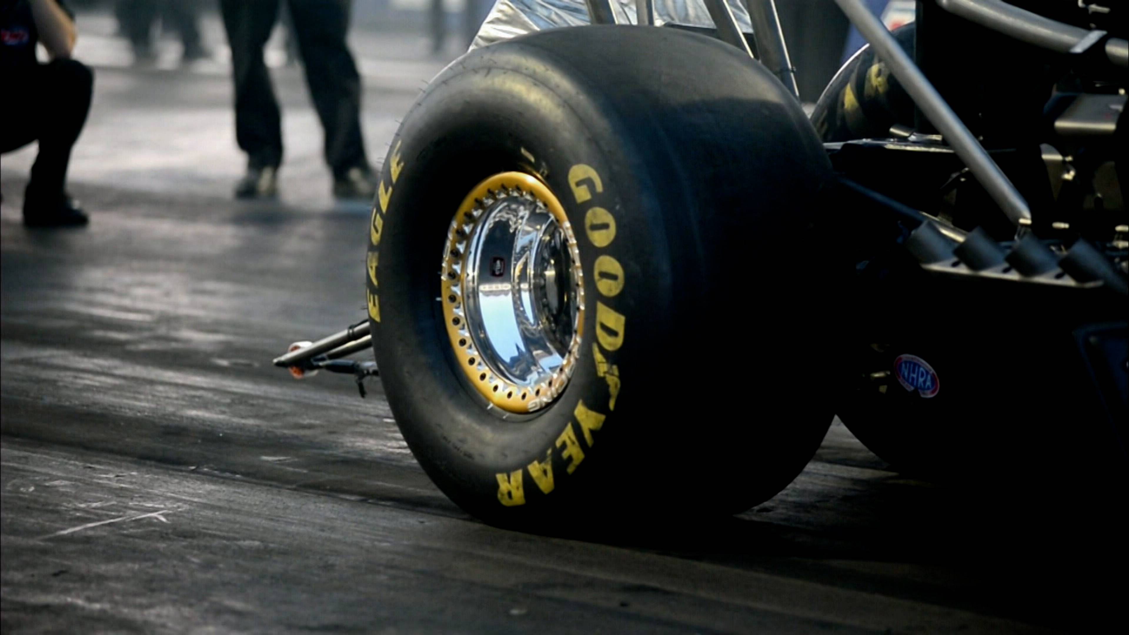 Dragster Tires and Icing