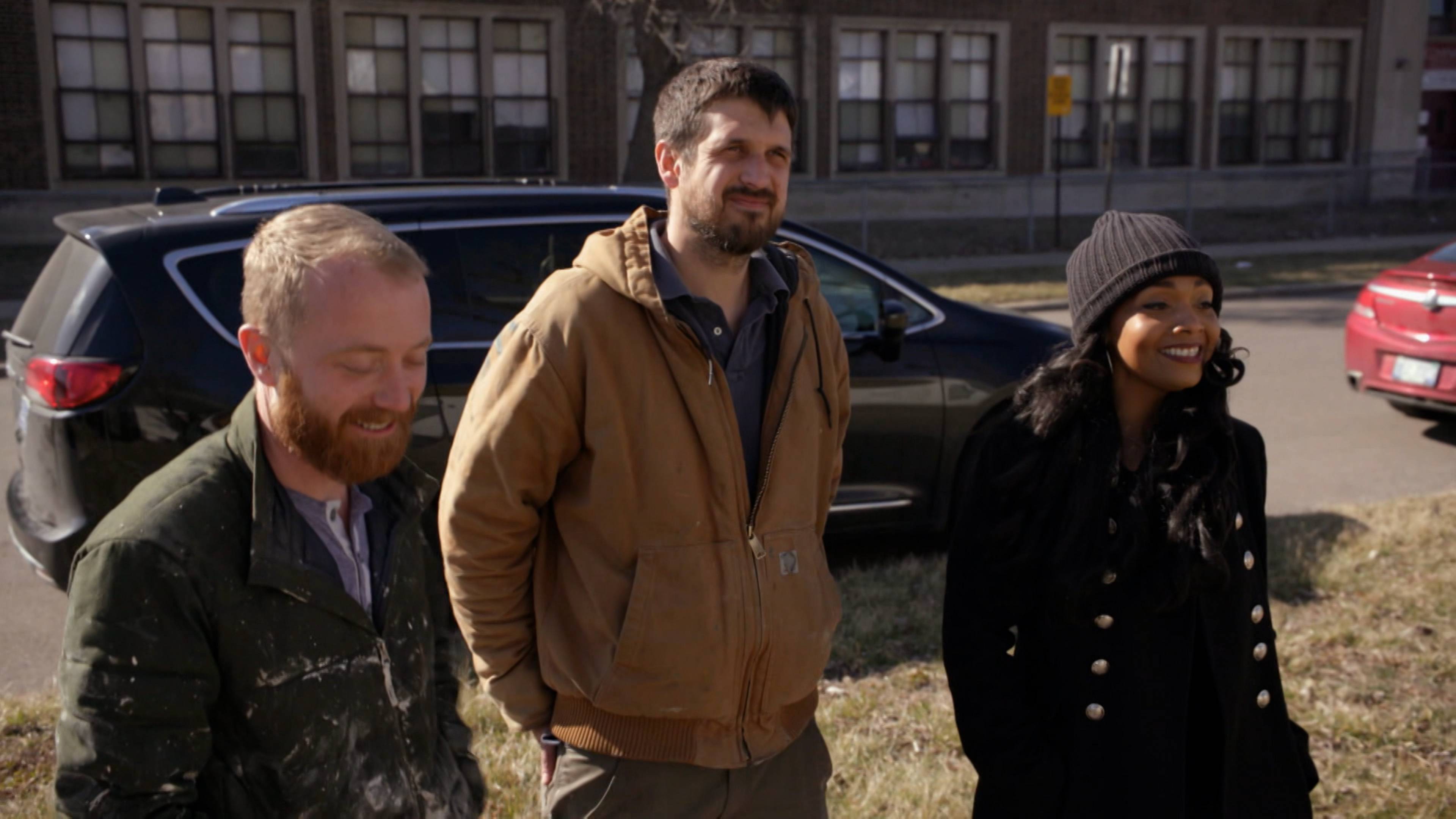 البيت الأبيض والكوخ