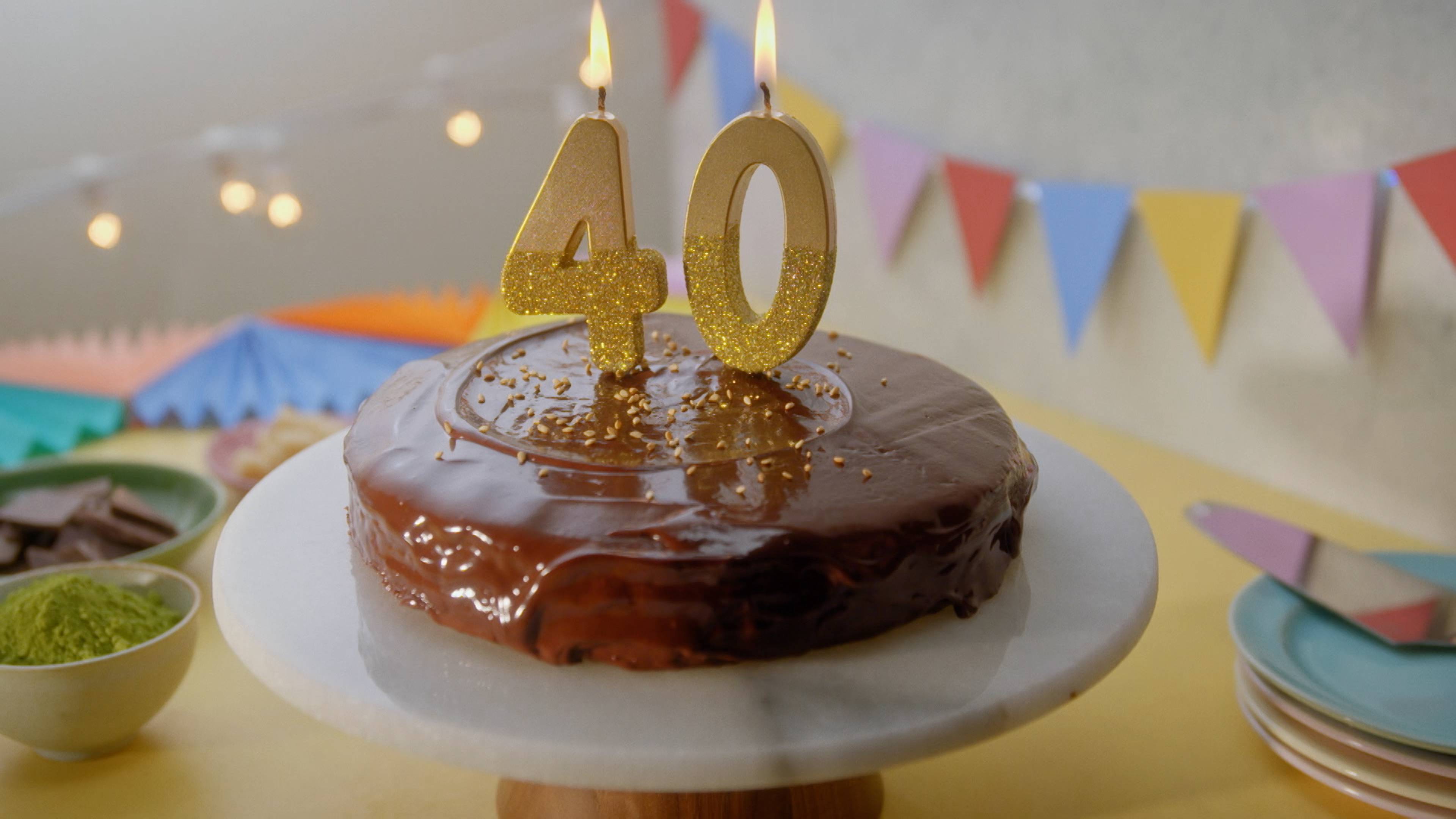 2nd 40th Bdays = Pizza Party