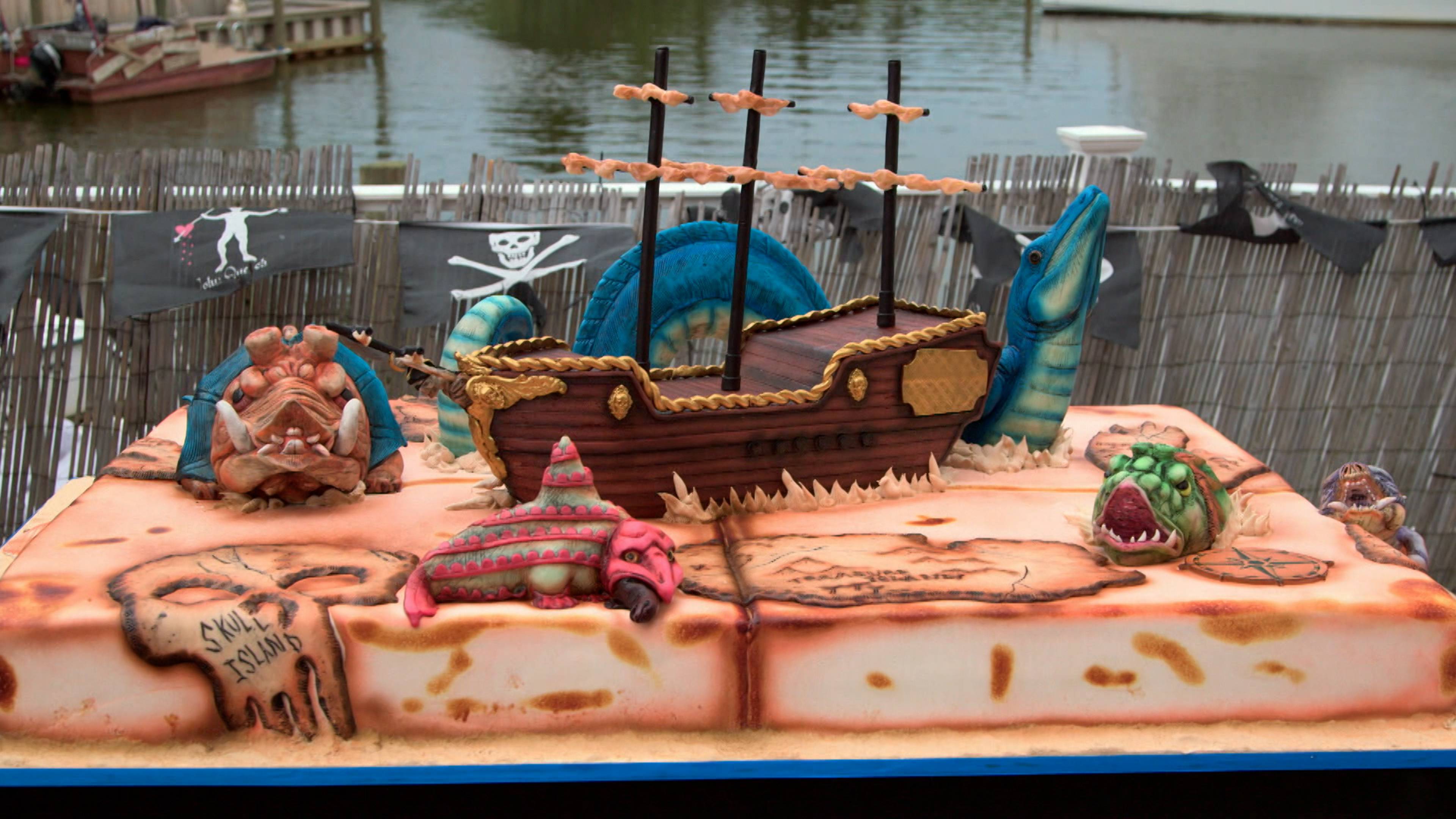 القراصنة والمعجنات