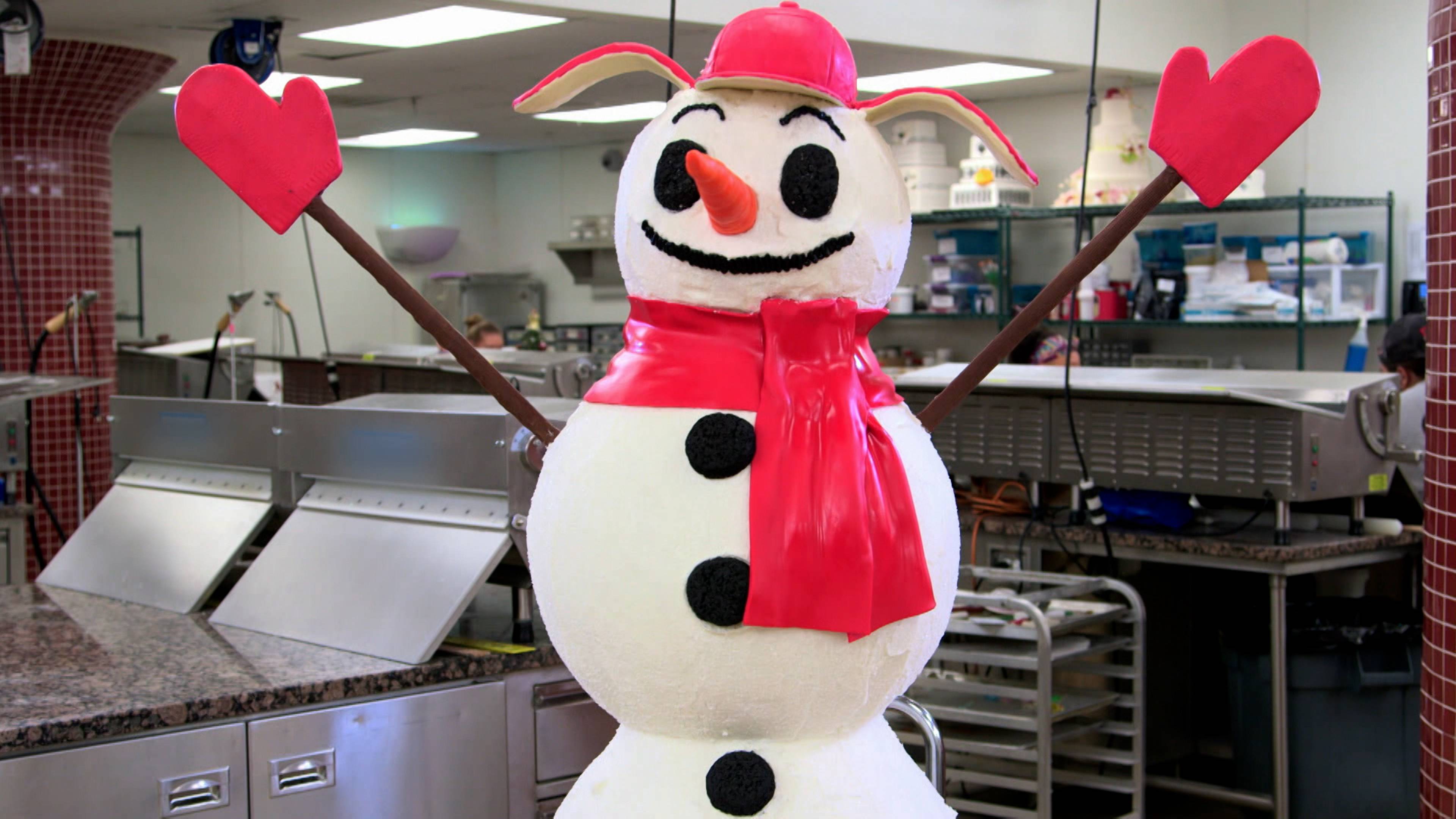 رجل الثلج، المرشد والعارضة ماري