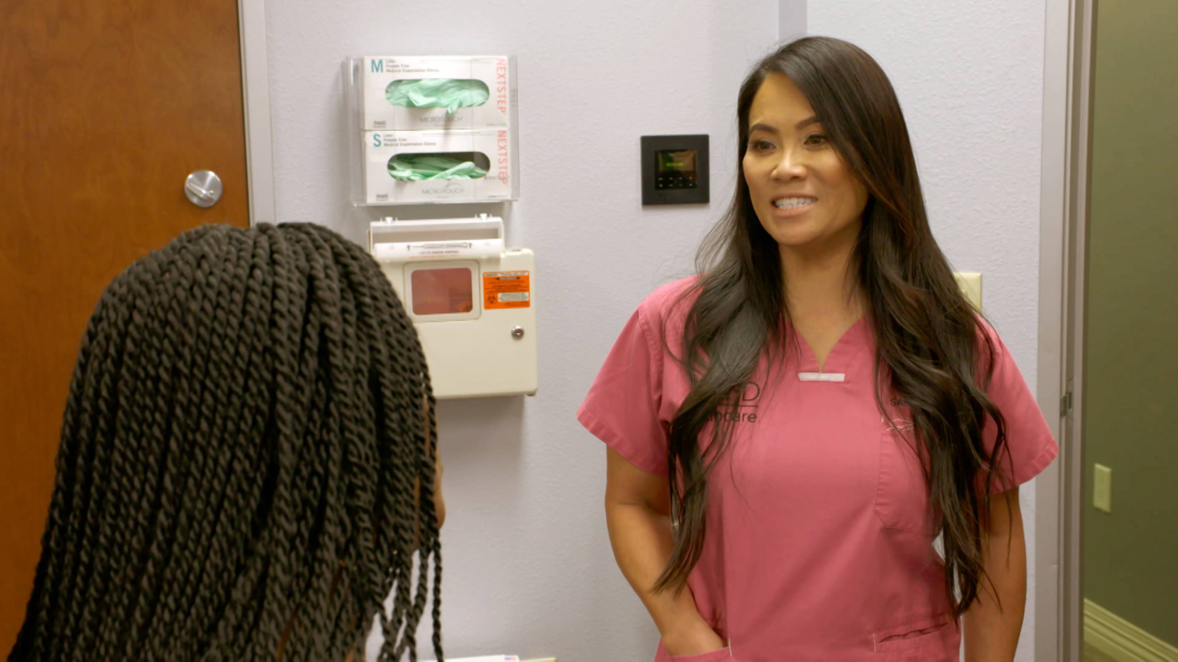 ورم دهني منكمش بشكل كبير