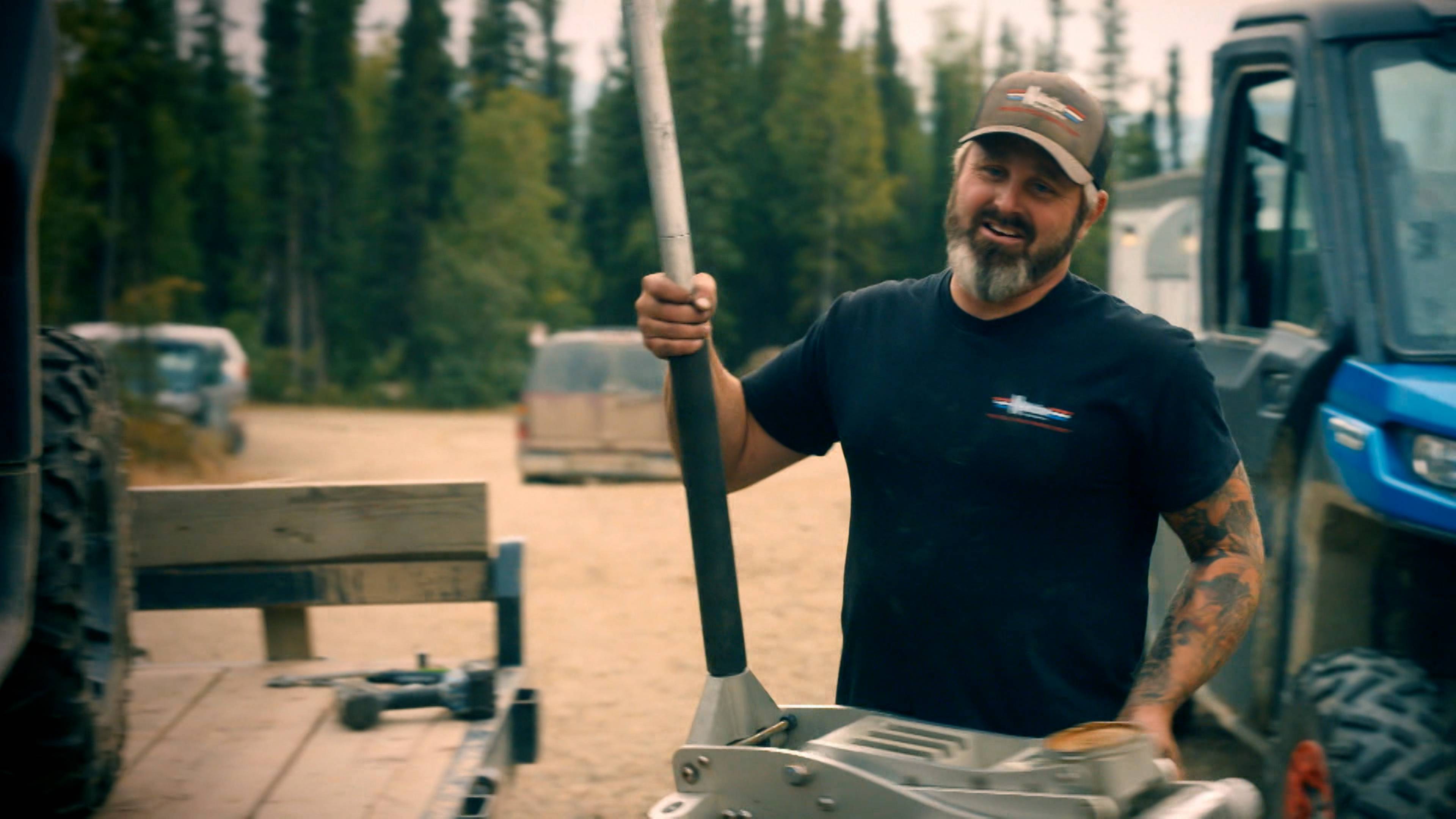 Big Man, Tiny Excavator