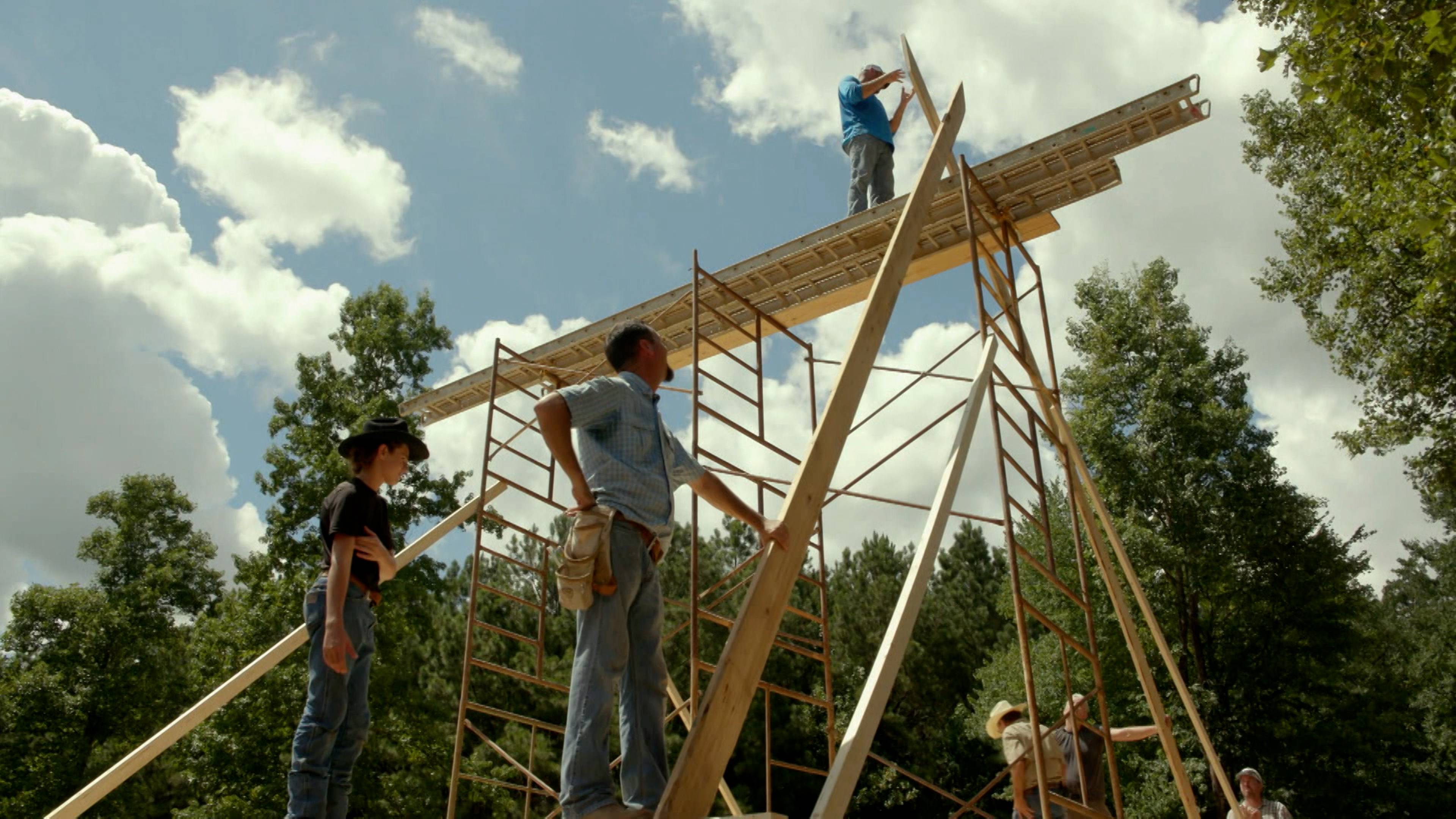 منزل جيورجي على طراز الأبالاتشي إيه-فريم