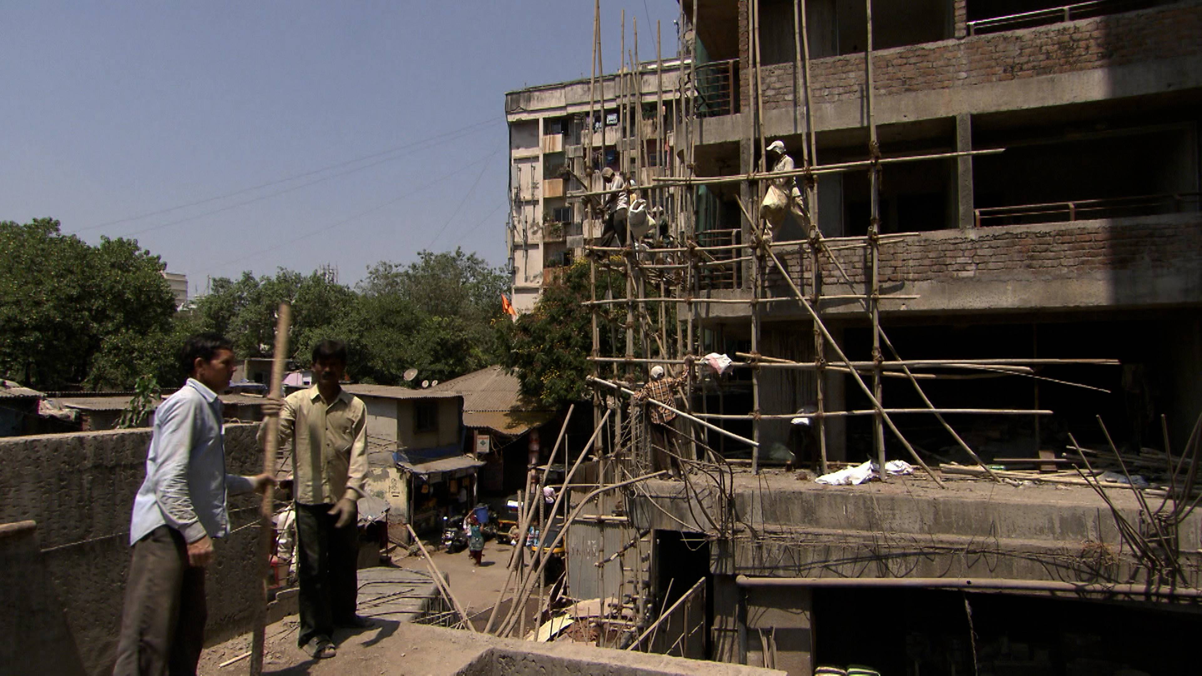 سقالات الخيزران والمزيد