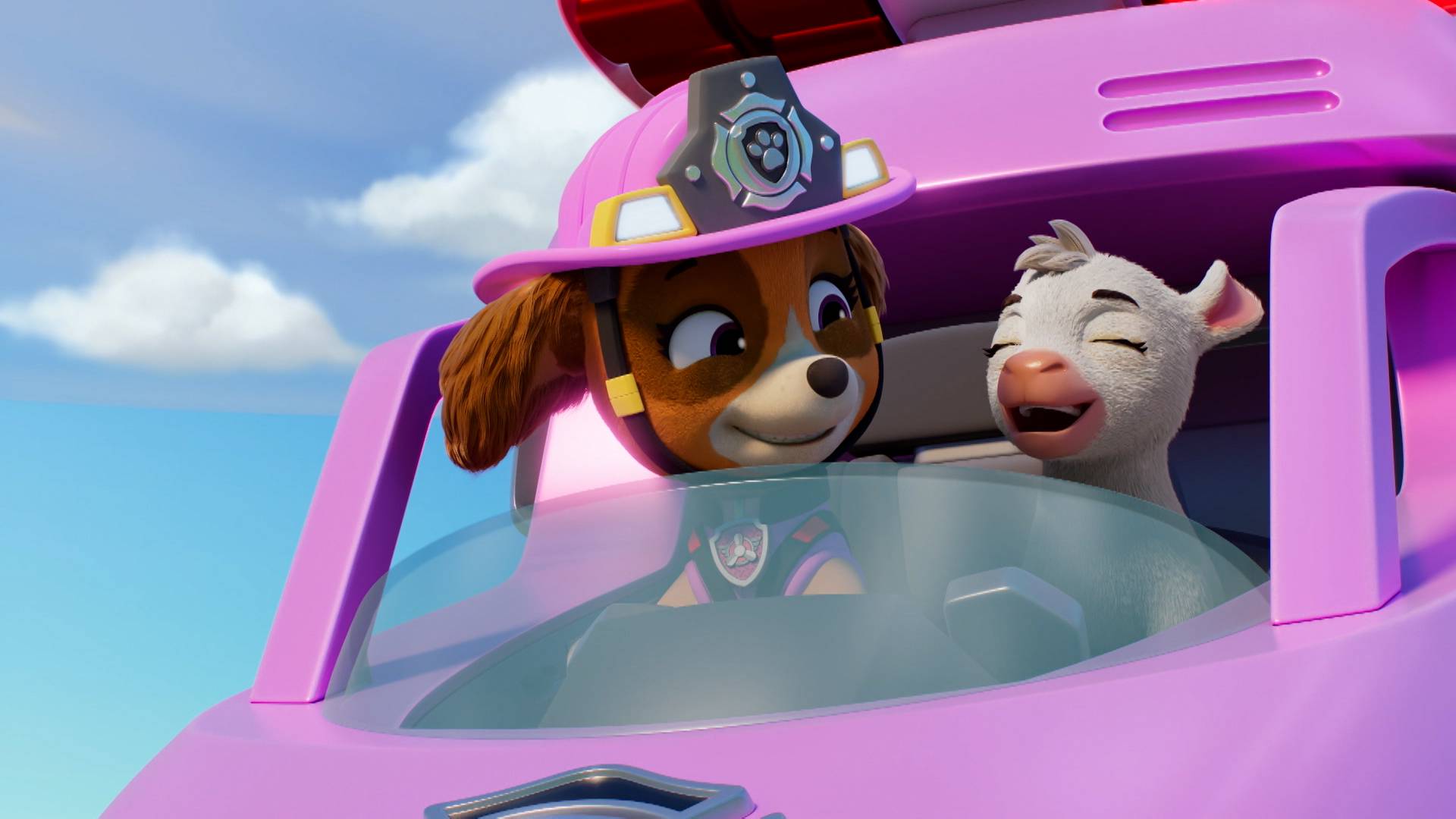 Fire Rescue: Pups Save A Baby Goat Birthday / Fire