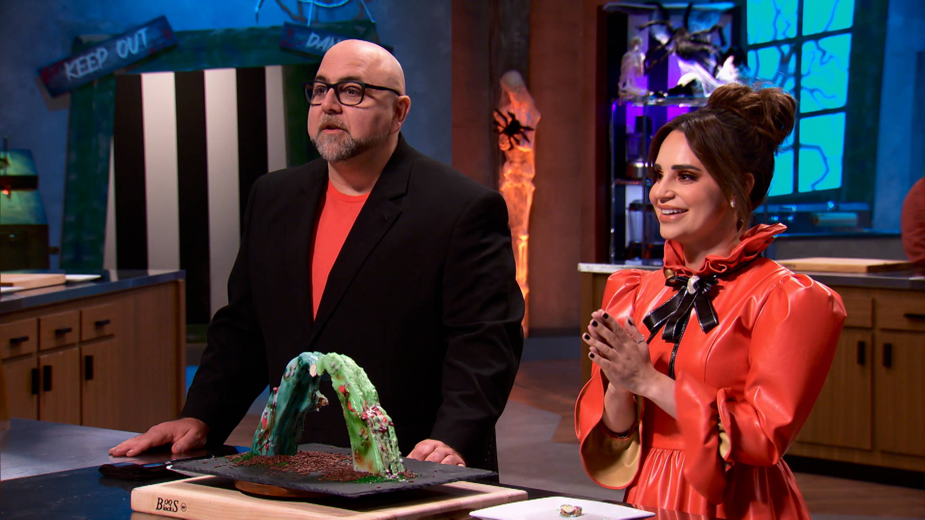 Half Makeup and Zombie Parts