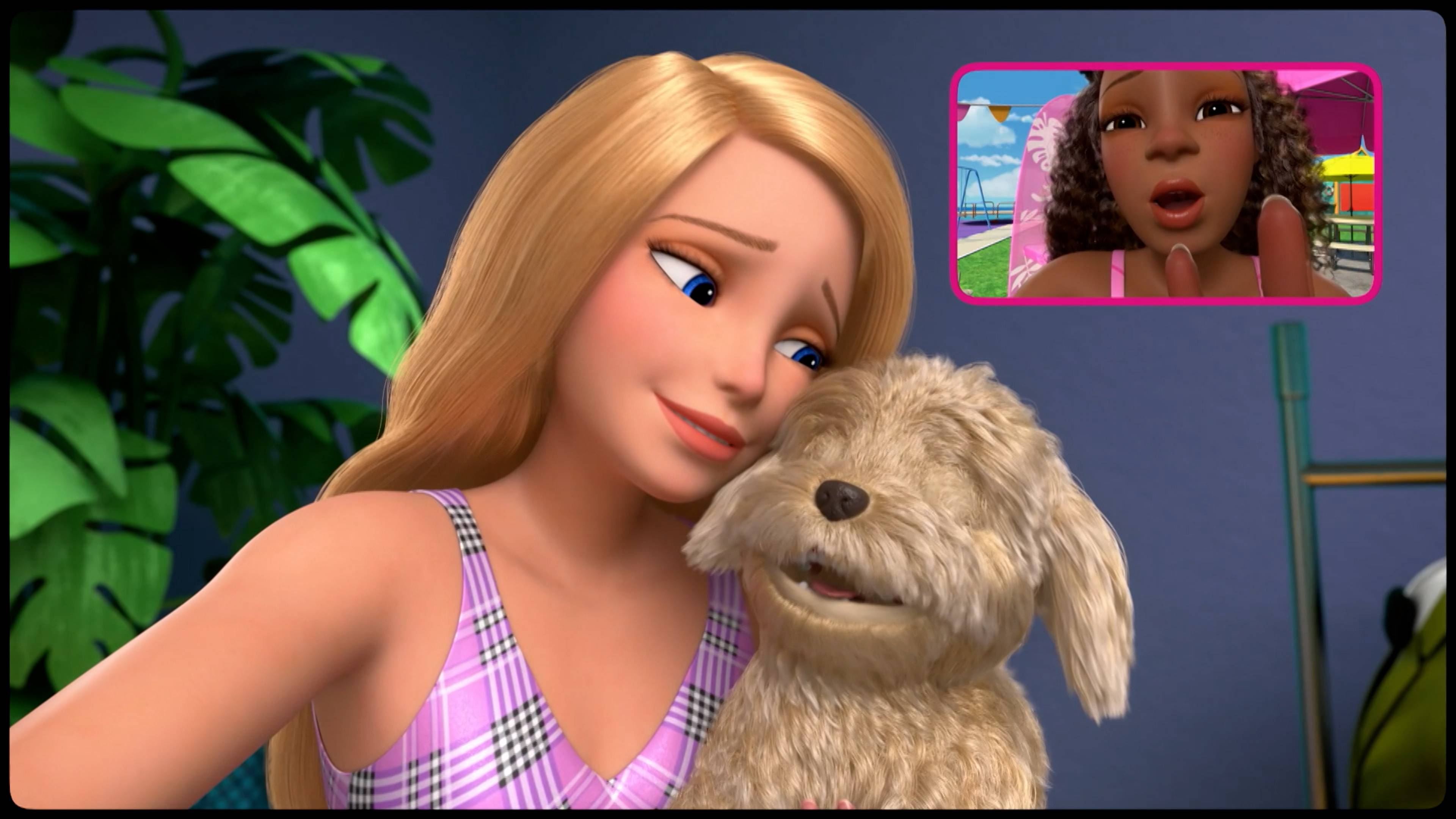 Barbie Gets Swarmed By Paparazz