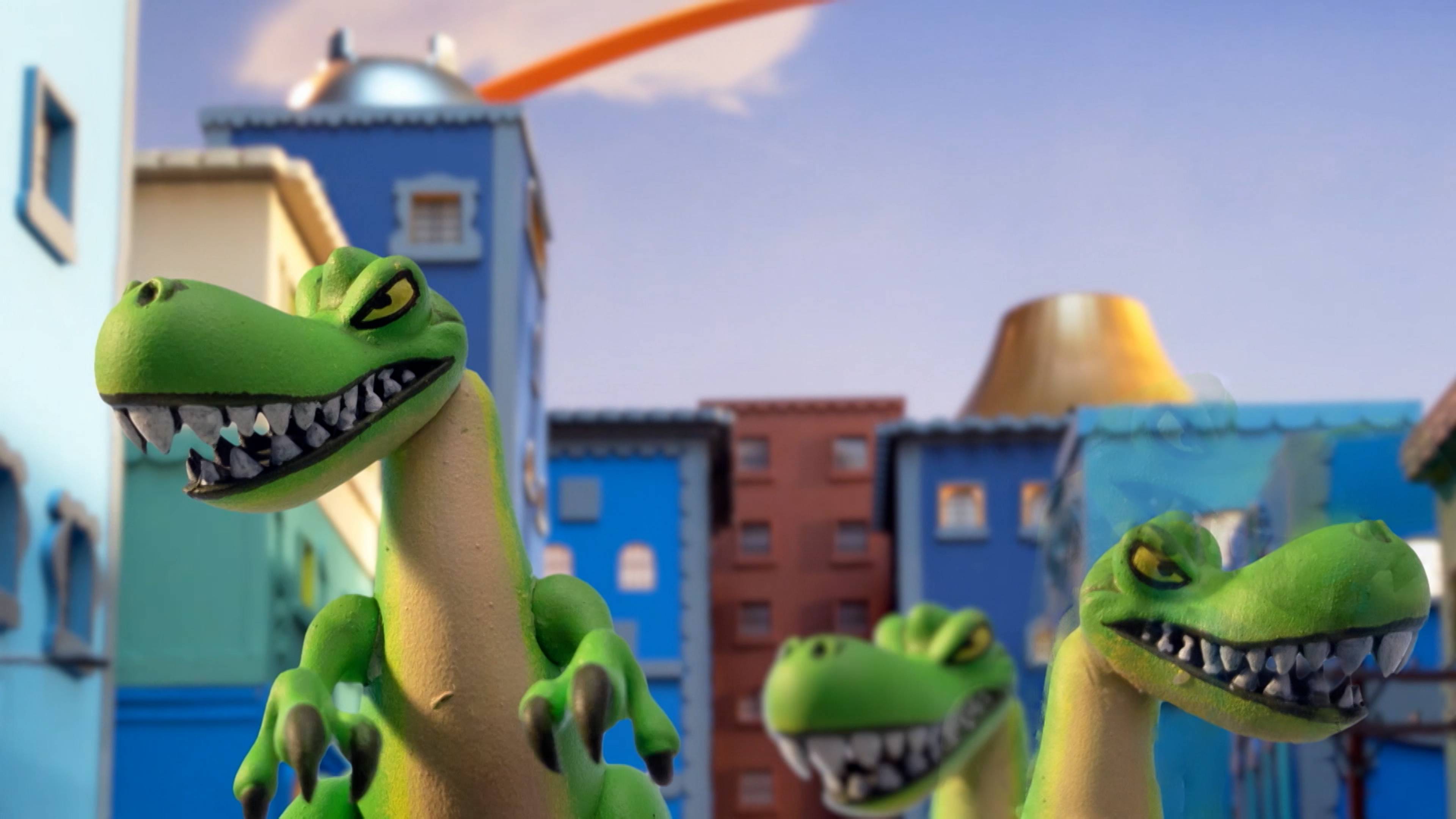 رابتورز كراش بيتزا بارتي