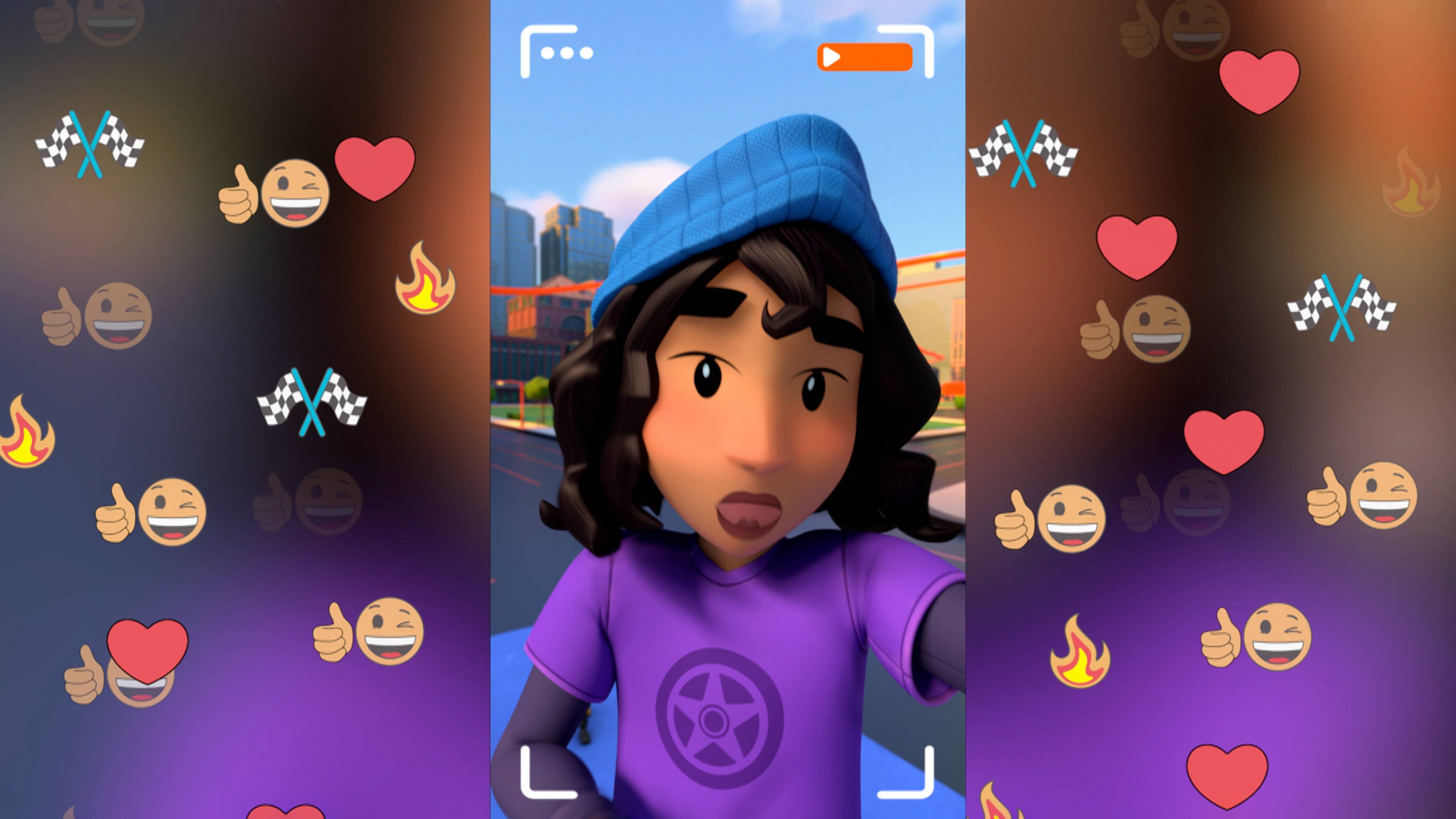 Giant Beasts Collide in Hot Wheels City