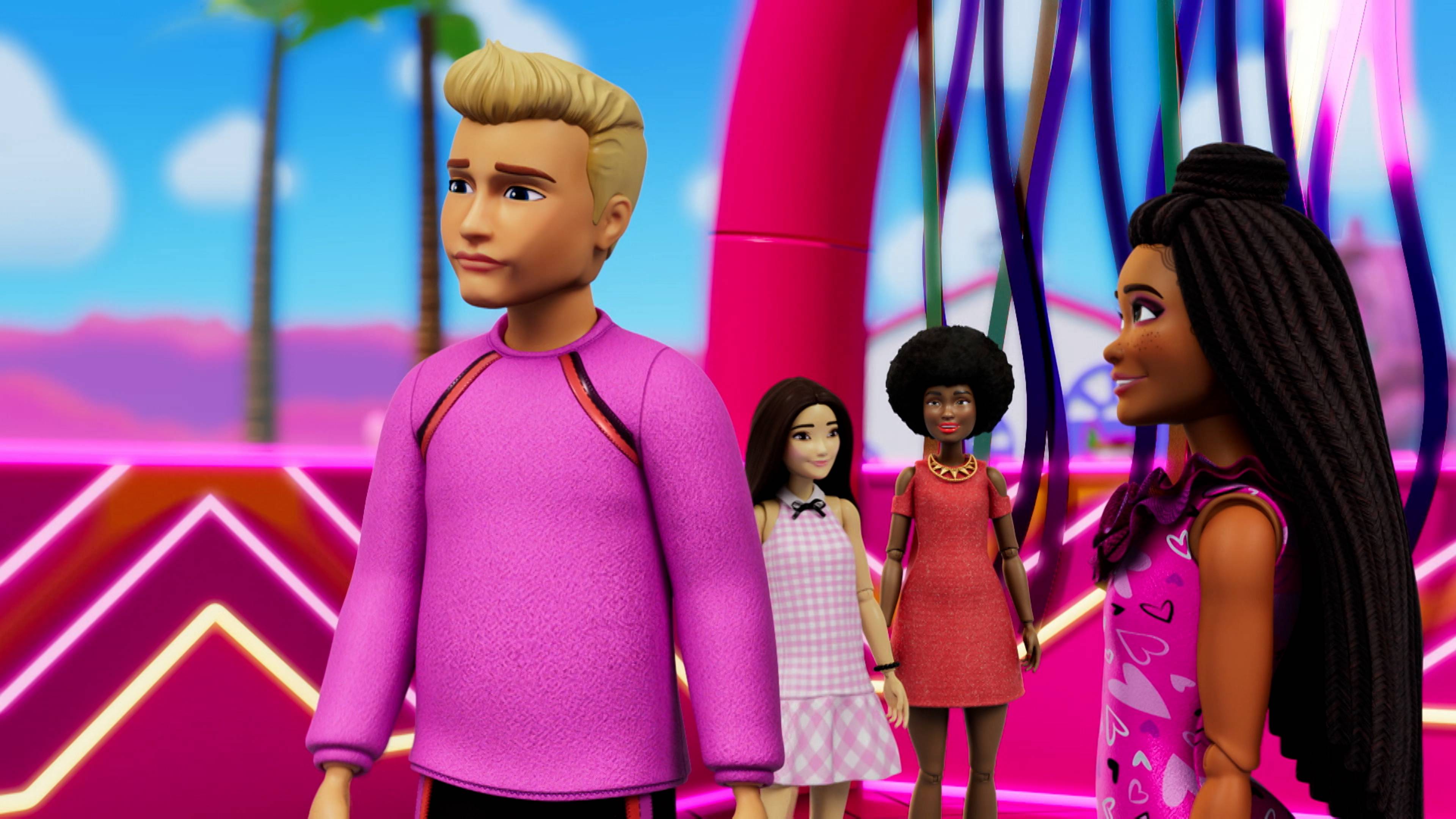 باربي آند كينز رولرسكايتينغ فان