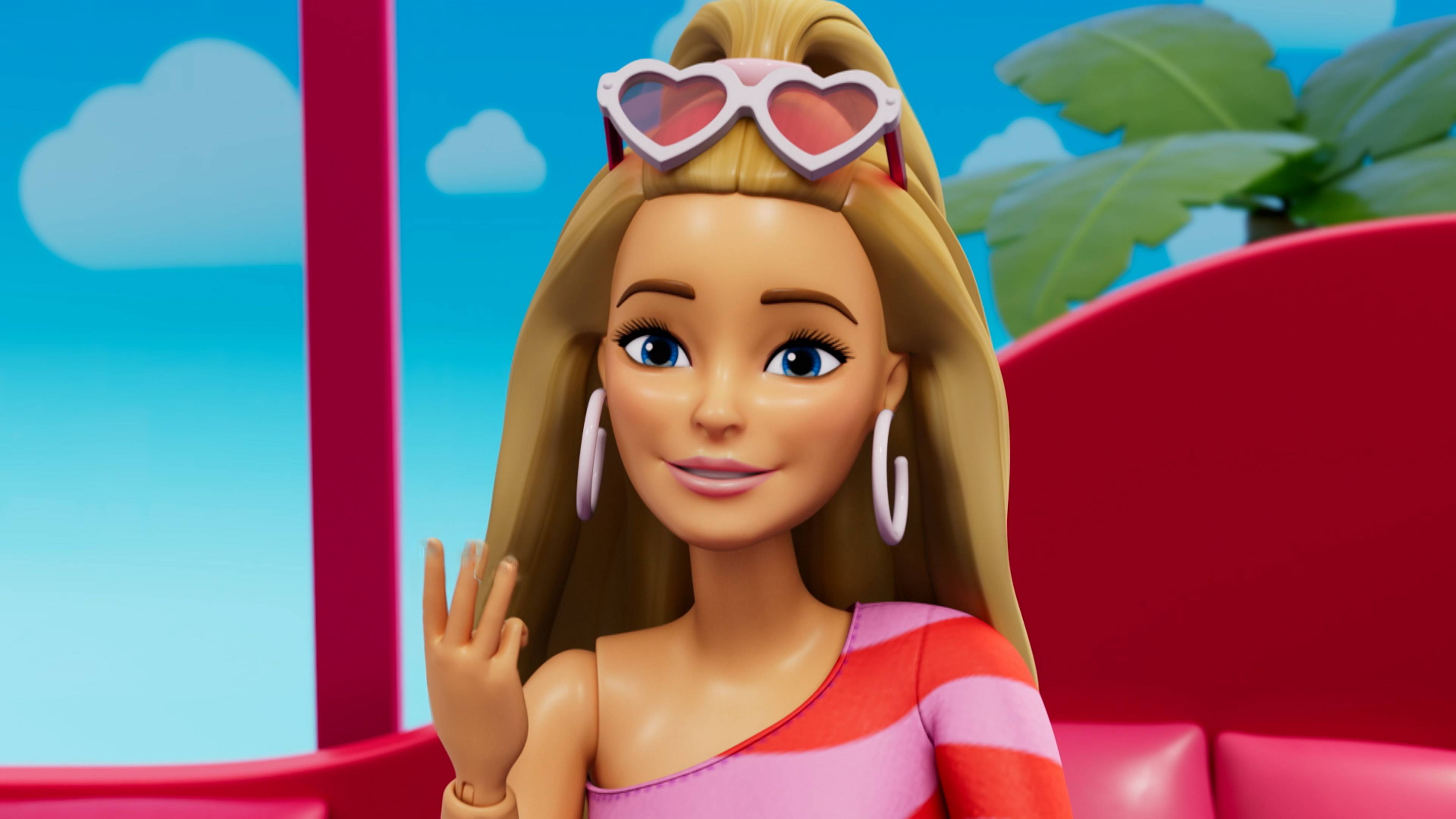 باربي بلايز هايد آند سيك إن ذا دريمهاوس!