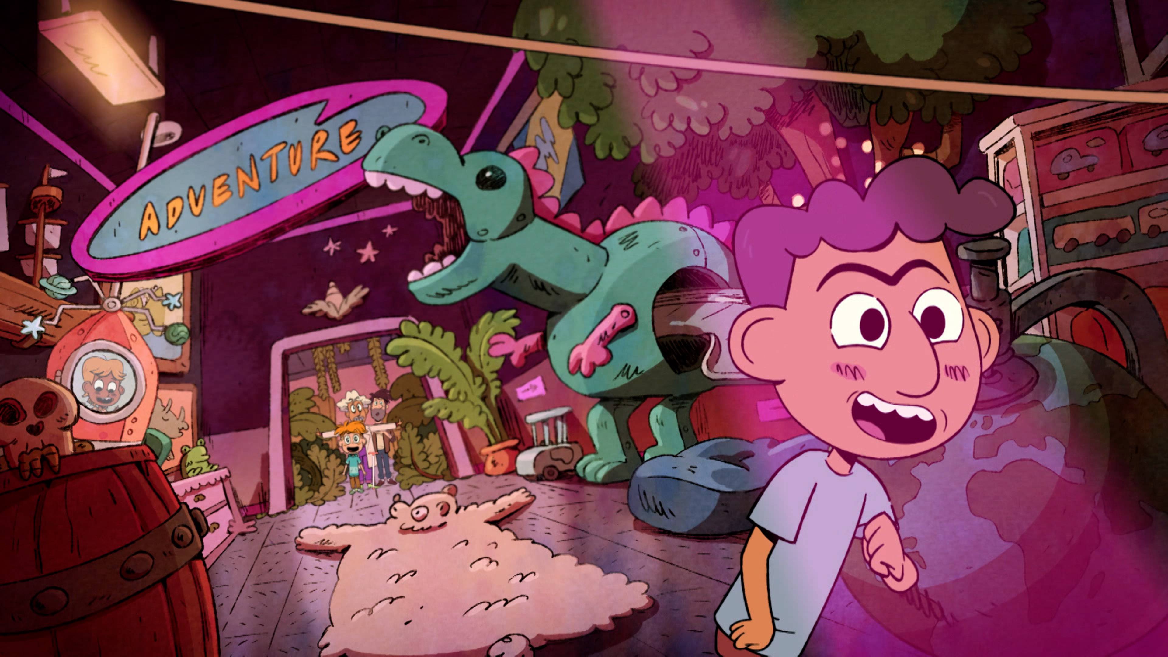 Father, Son, And Furniture Store