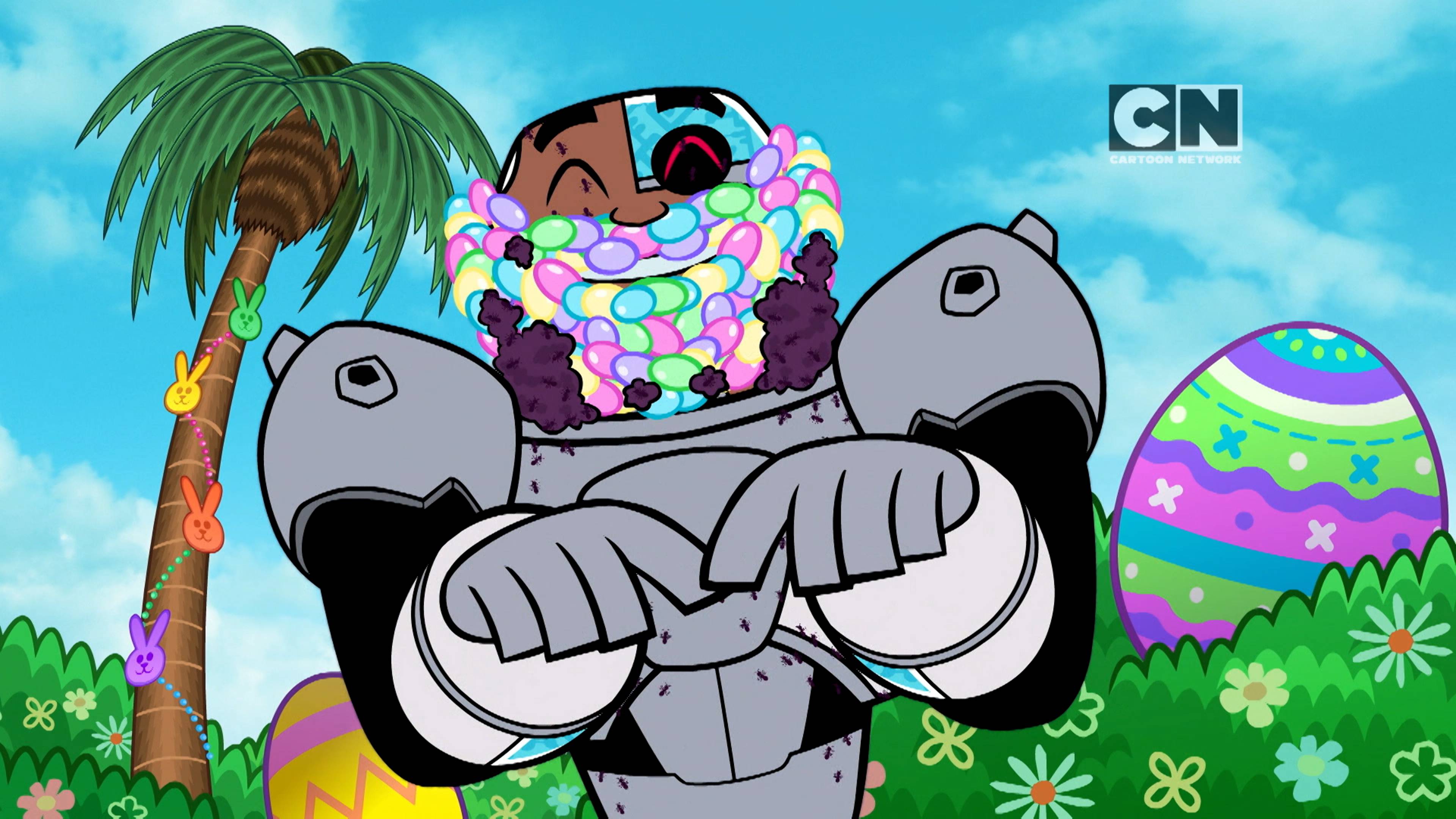 تين تايتنز آند ذا إيستر فاكتوري